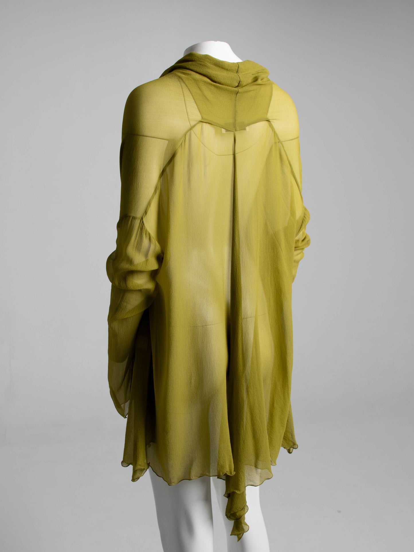 Dolce & Gabbana S/S 1991 Green Silk Blouse