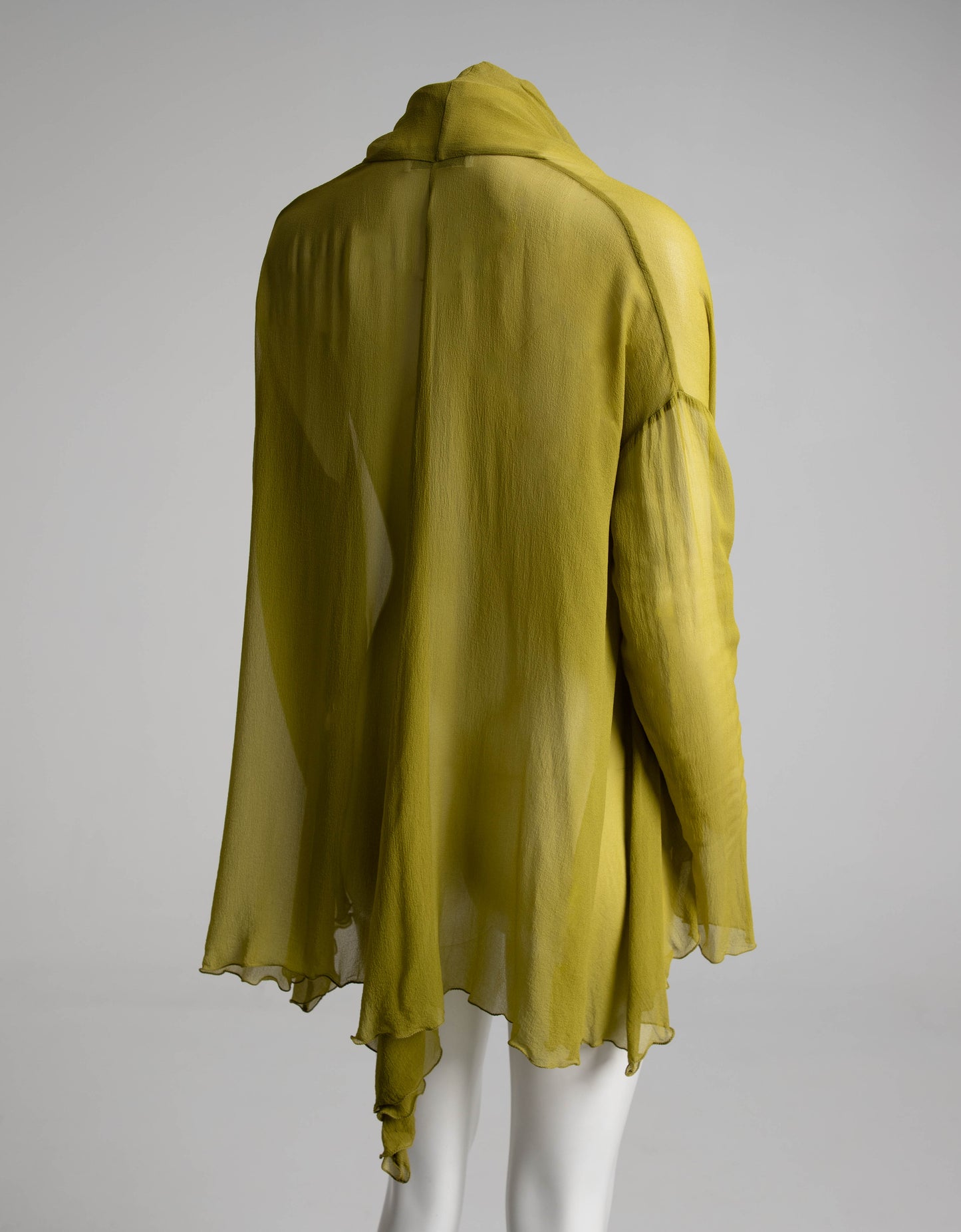 Dolce & Gabbana S/S 1991 Green Silk Blouse