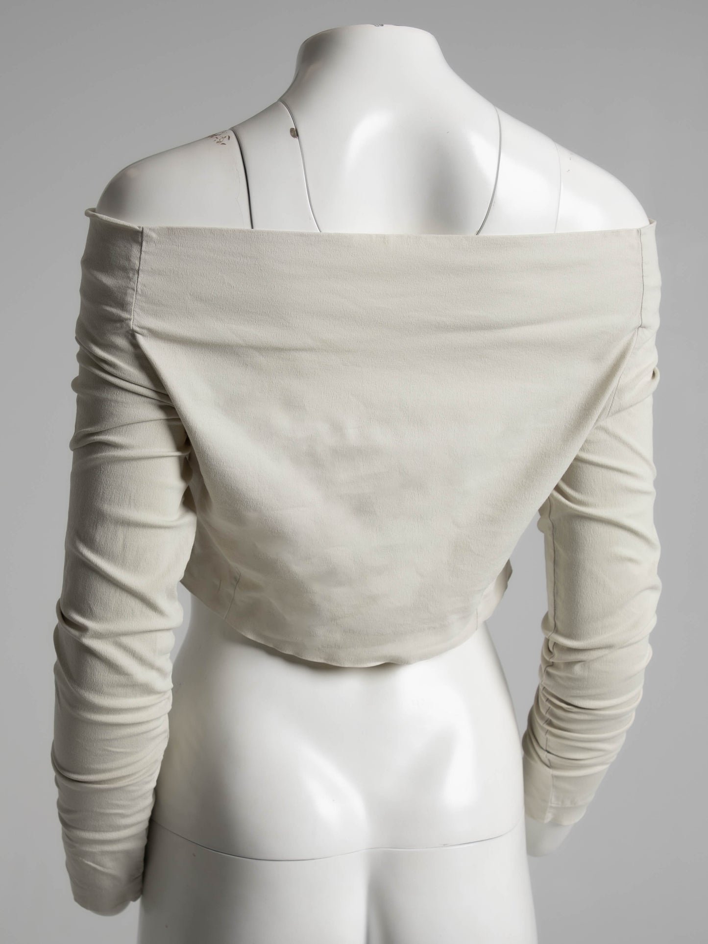 Dolce & Gabbana S/S 1991 Pale Blue Stretch Cotton Top
