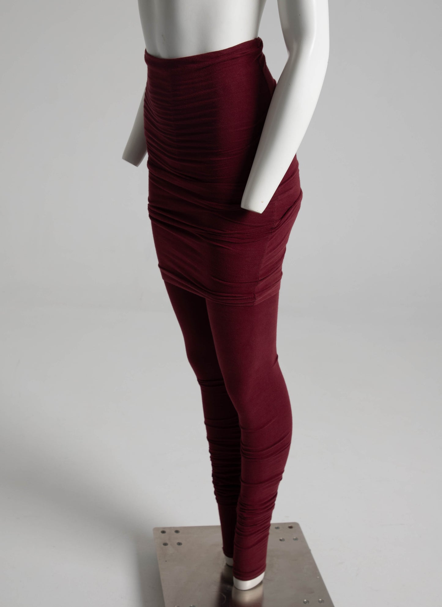 Dolce & Gabbana S/S 1990 Purple Legging with Overskirt