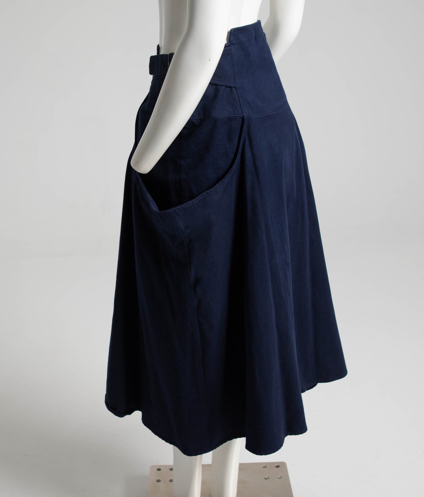 Parachute Harry Parnass and Nicole Pelly Navy Skirt