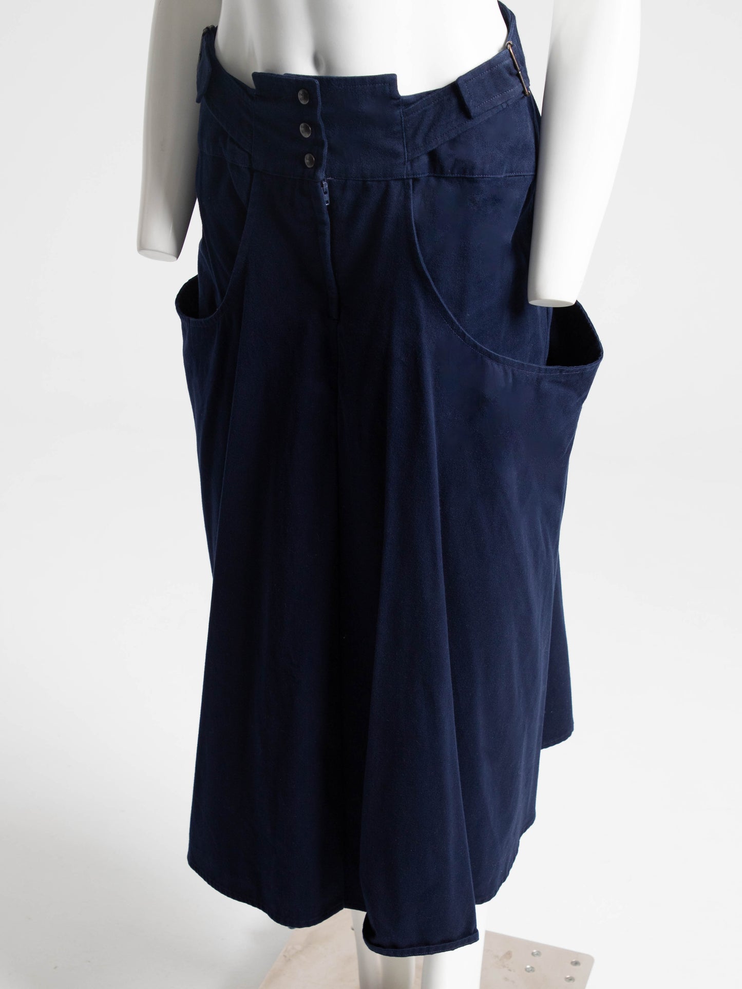 Parachute Harry Parnass and Nicole Pelly Navy Skirt