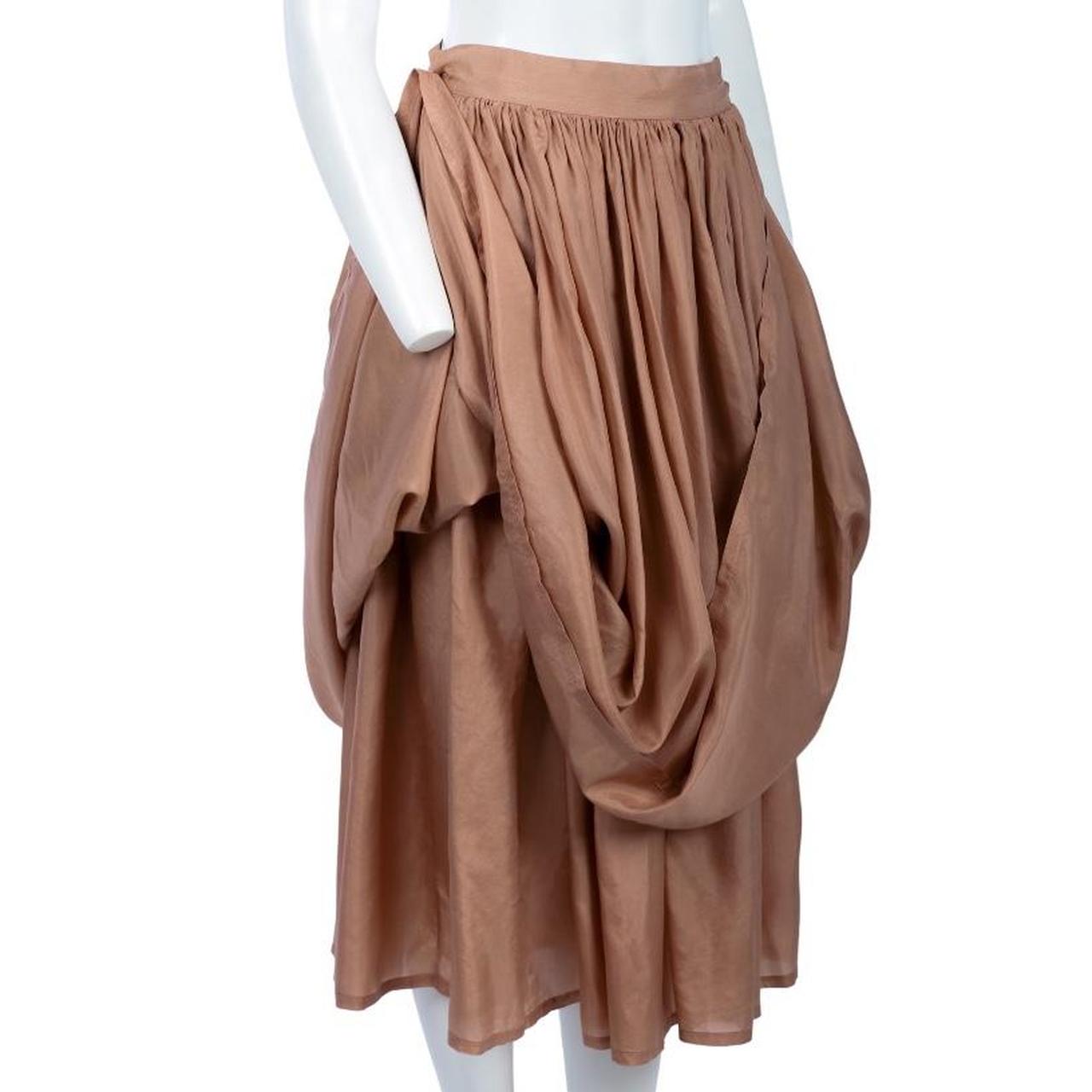 Dolce & Gabbana Blush Silk Baroque skirt - S/S 1988