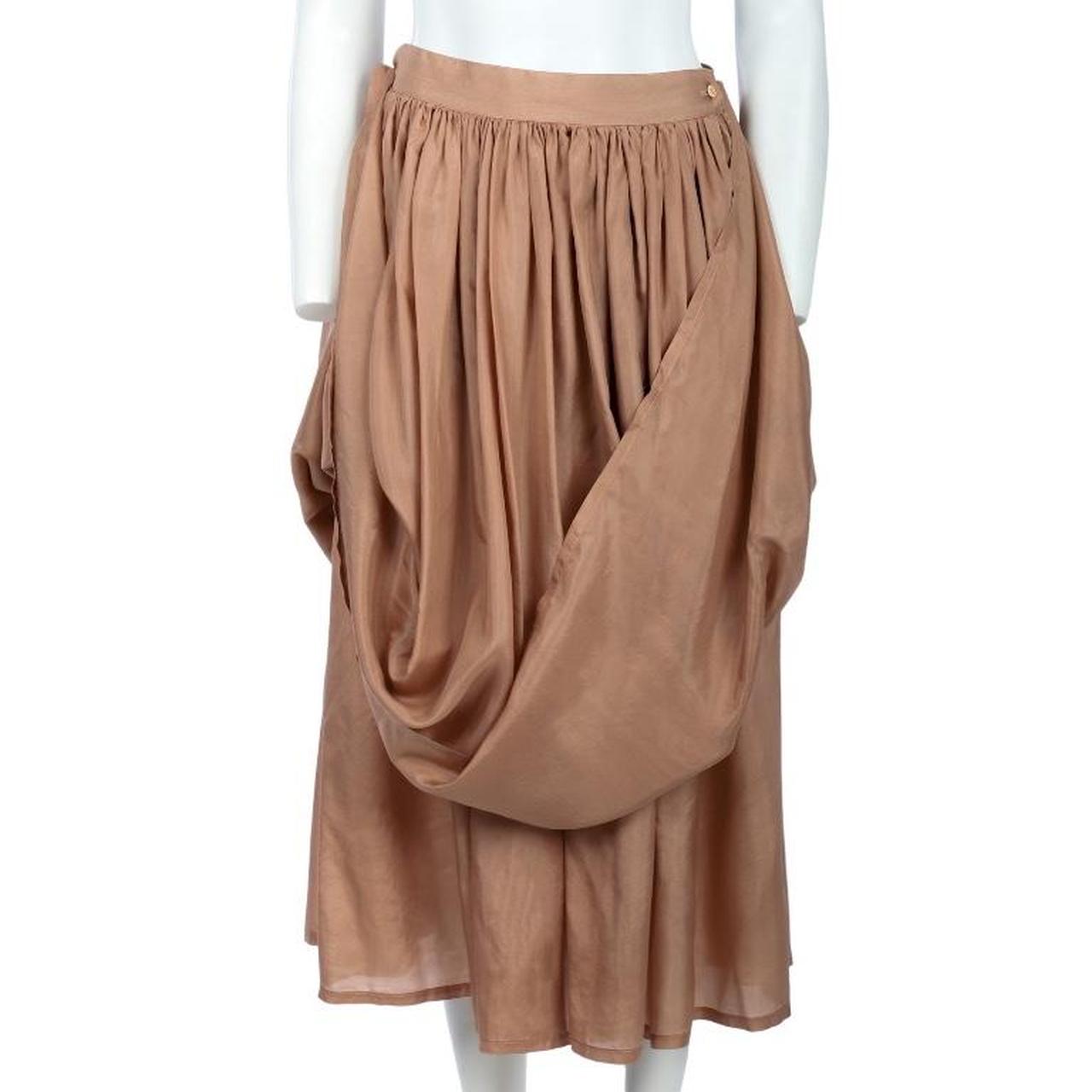 Dolce & Gabbana Blush Silk Baroque skirt - S/S 1988