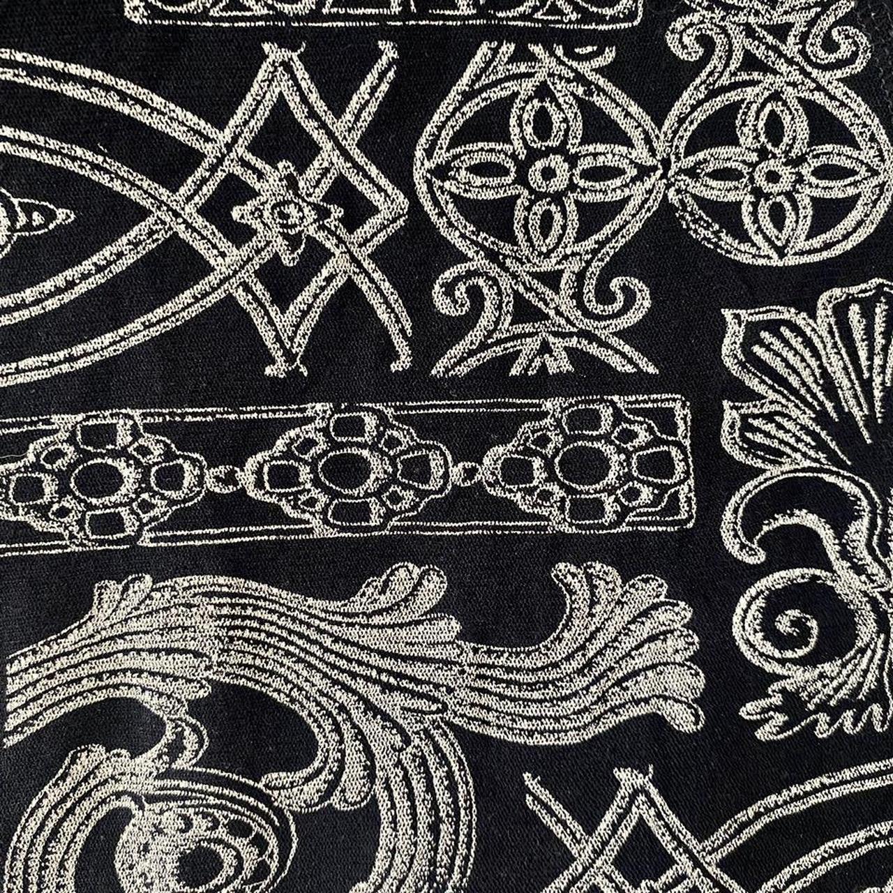 Puck & Hans Gothic Ornament Print Mesh Trousers