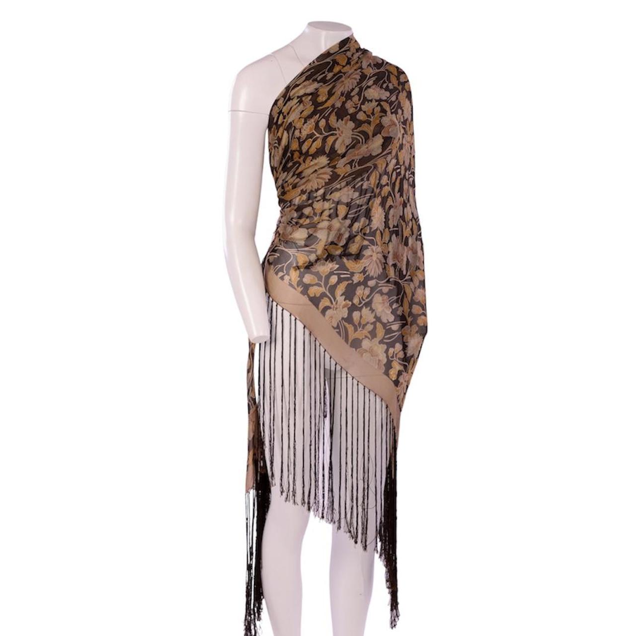 Giorgio Armani A/W 1993 Floral Shawl