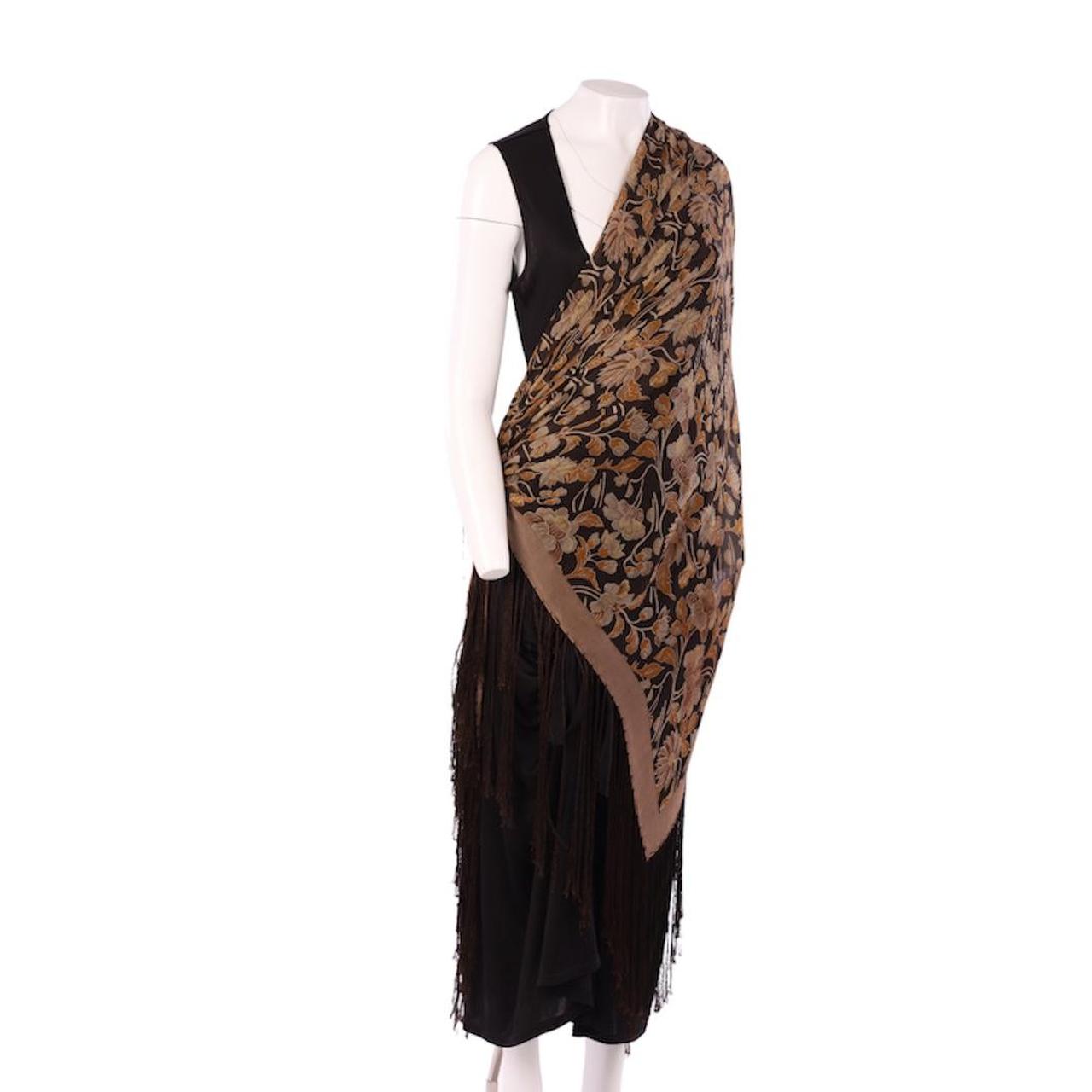 Giorgio Armani A/W 1993 Floral Shawl