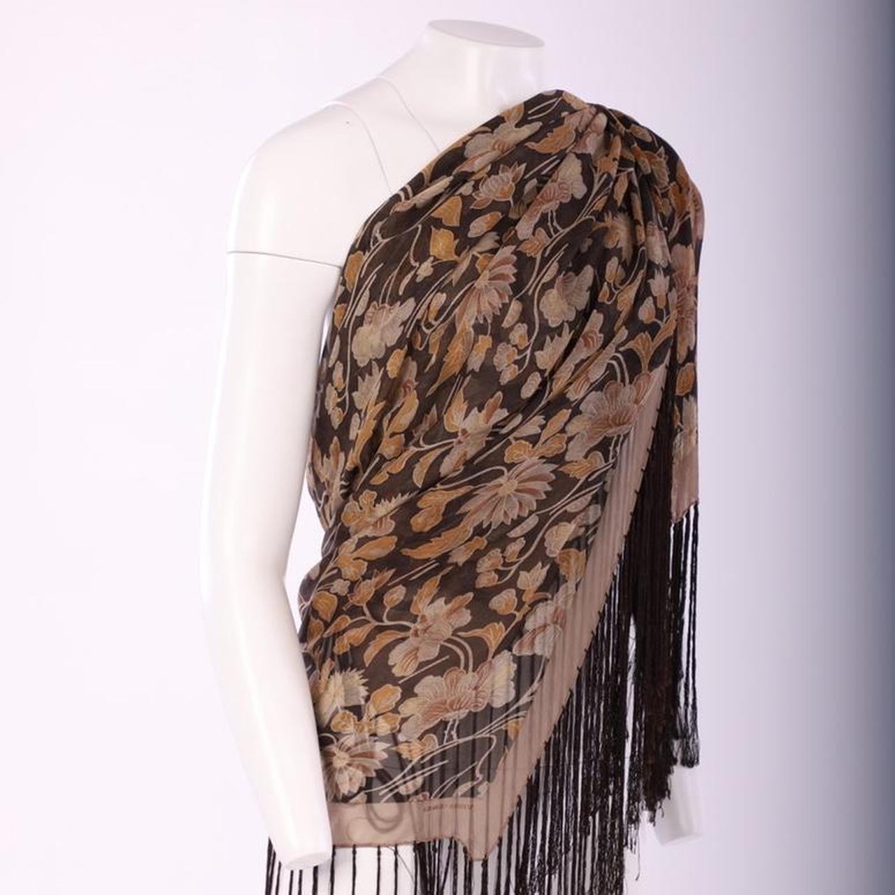 Giorgio Armani A/W 1993 Floral Shawl