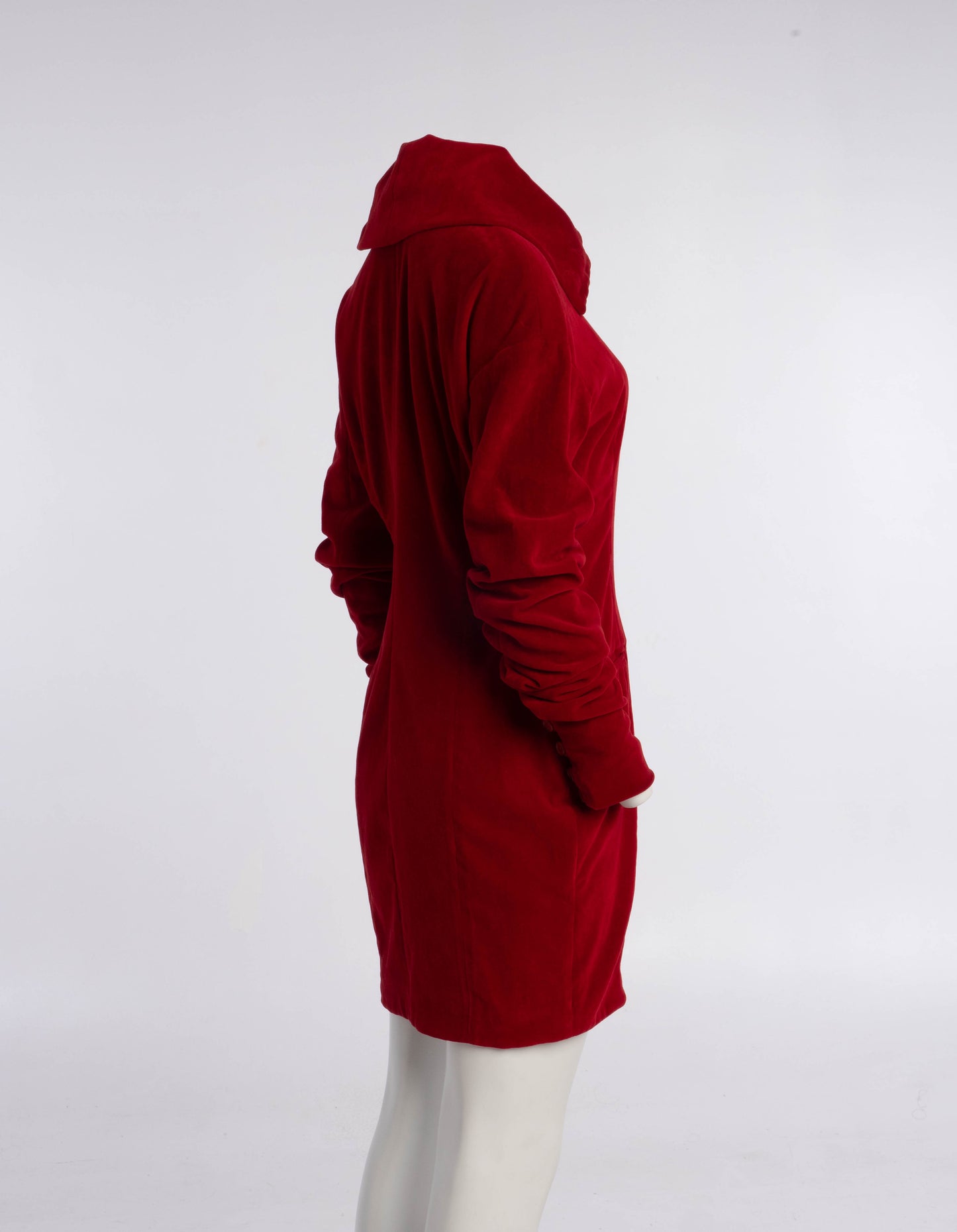 Dolce & Gabbana A/W 1991 Red Velvet Jacket