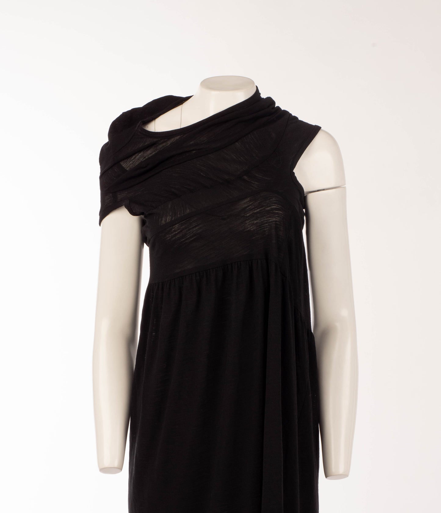 Comme des Garçons 1997 Lumps and Bumps Black Dress