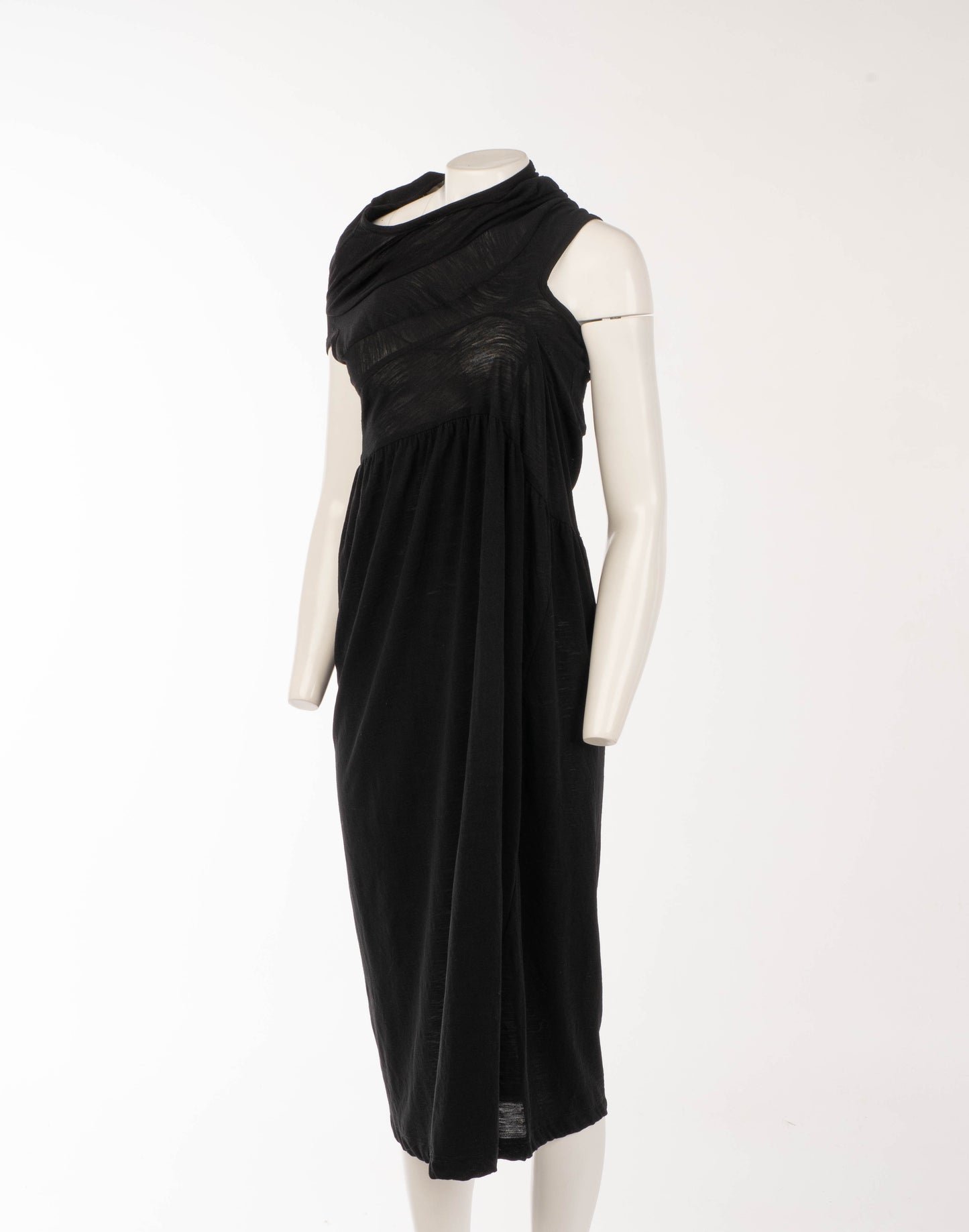 Comme des Garçons 1997 Lumps and Bumps Black Dress
