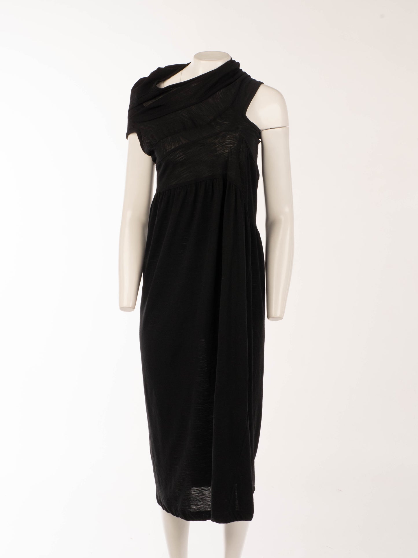 Comme des Garçons 1997 Lumps and Bumps Black Dress