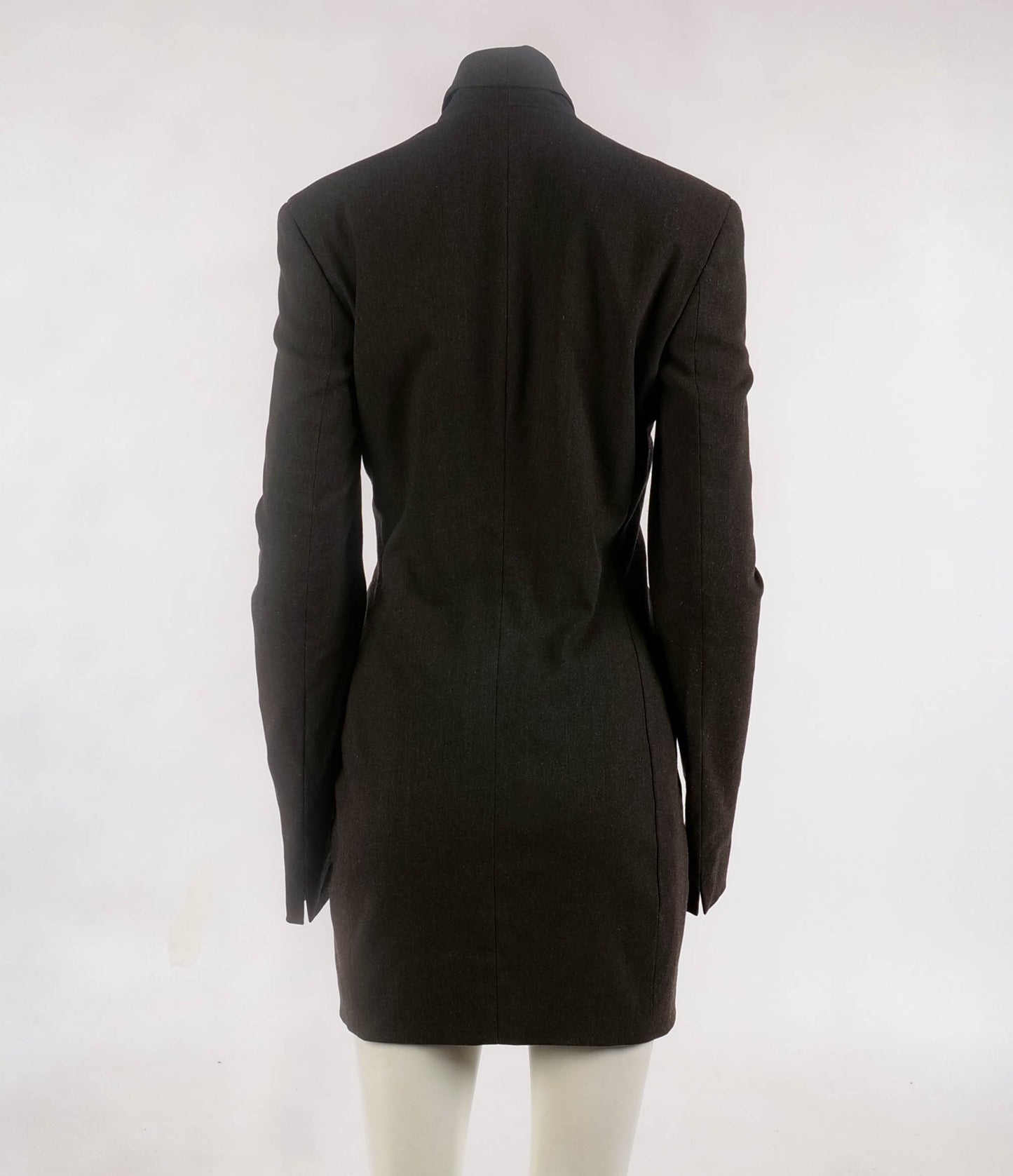 Romeo Gigli A/W 1987 Dark Grey Wool Skirt Suit