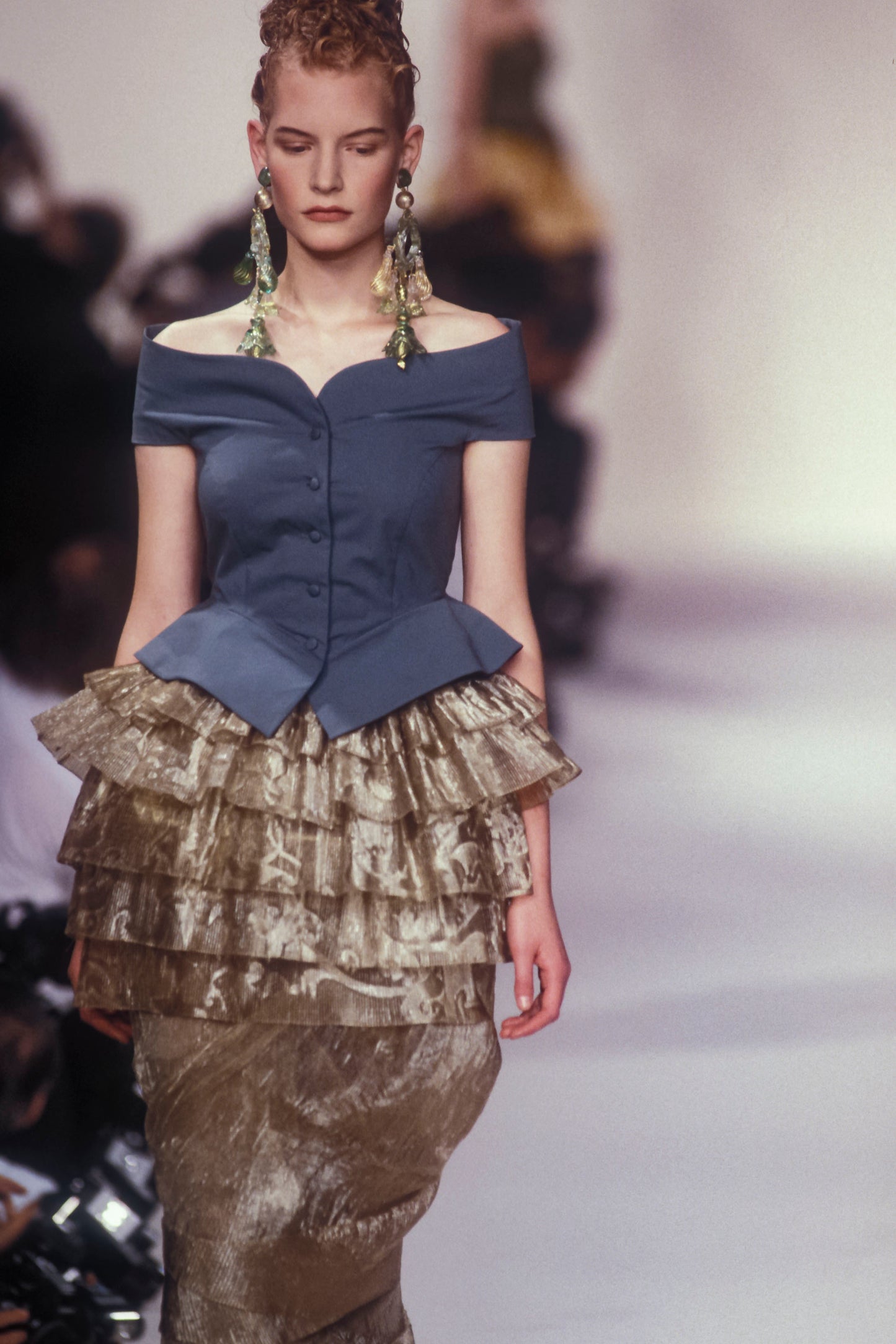 Romeo Gigli S/S90 Apple Green Bustier