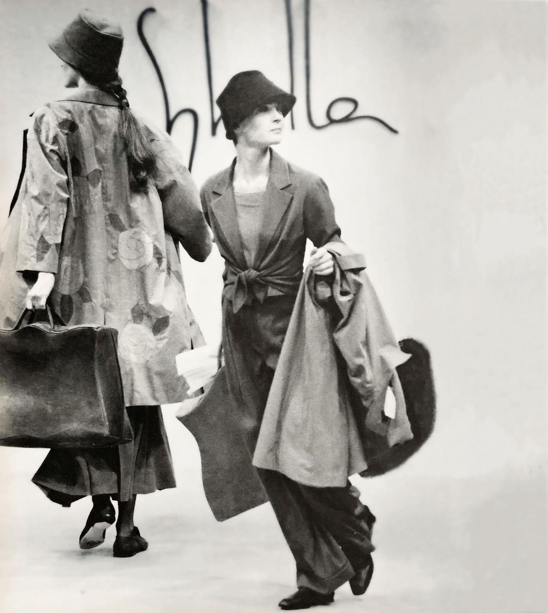 Sybilla por Gibo A/W 1989 Green Jacket with Ties