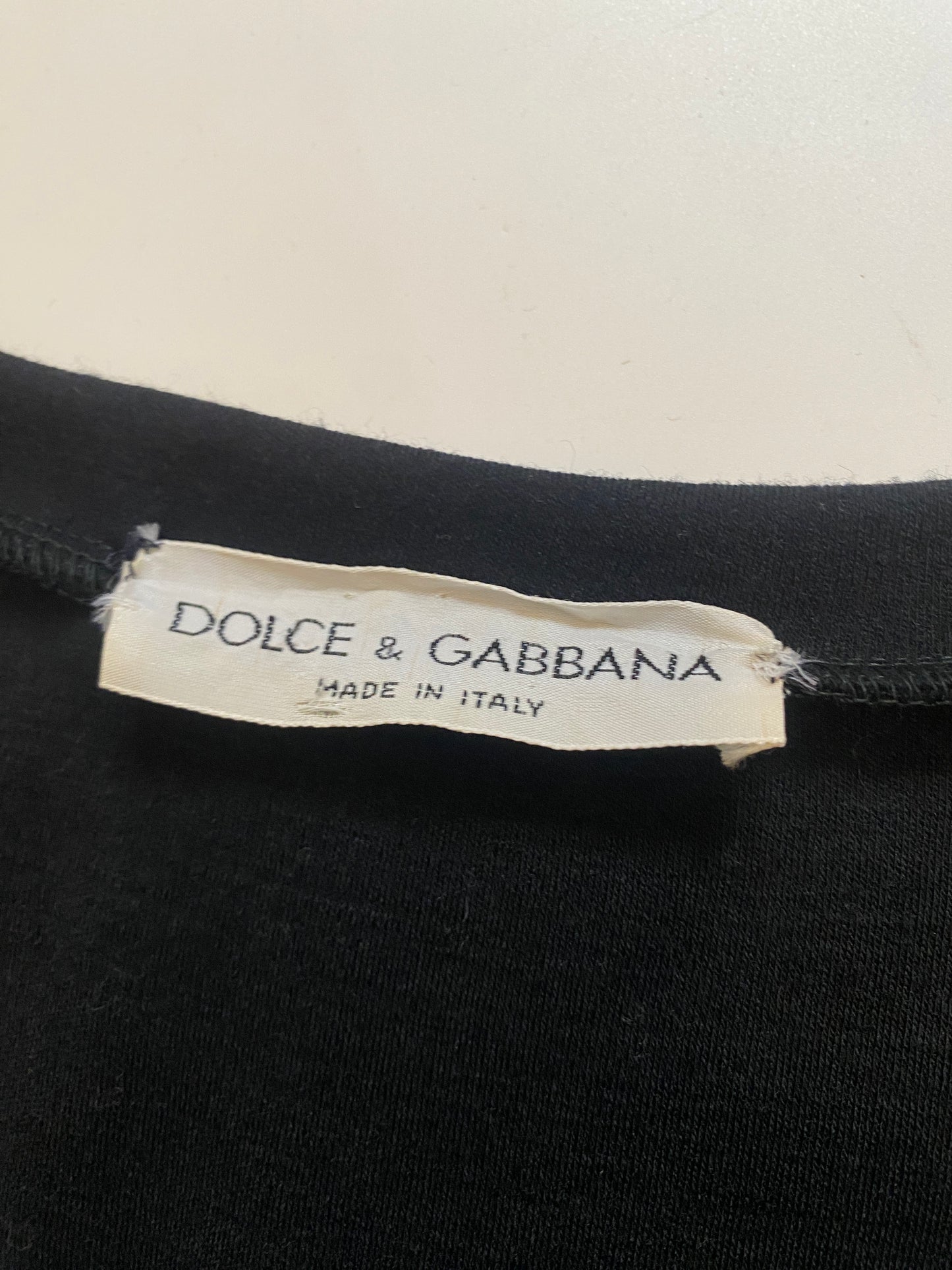Dolce & Gabbana 1989 Black Sicilian Widow Dress