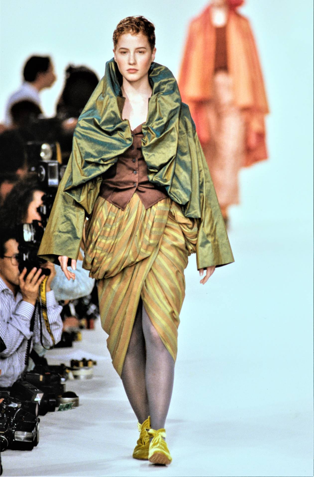 Romeo Gigli S/S90 Apple Green Bustier
