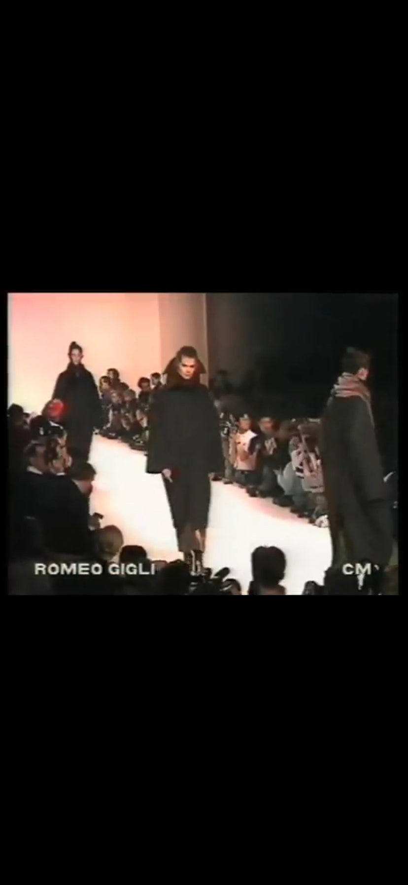 Romeo Gigli A/W89 Coat with Velvet Leaf-Like Collar