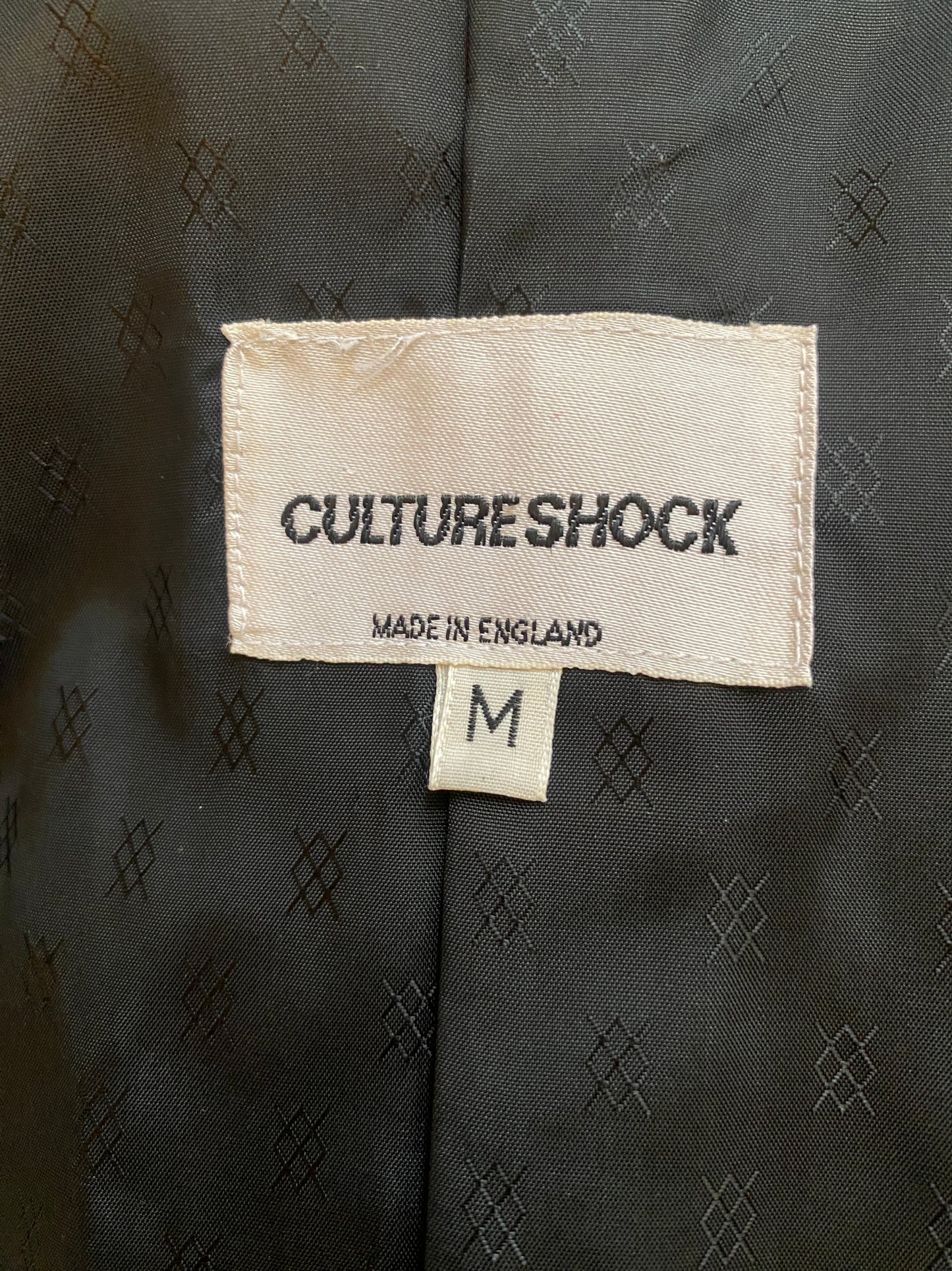 Culture Shock Koji Tatsuno Black Wool Coat