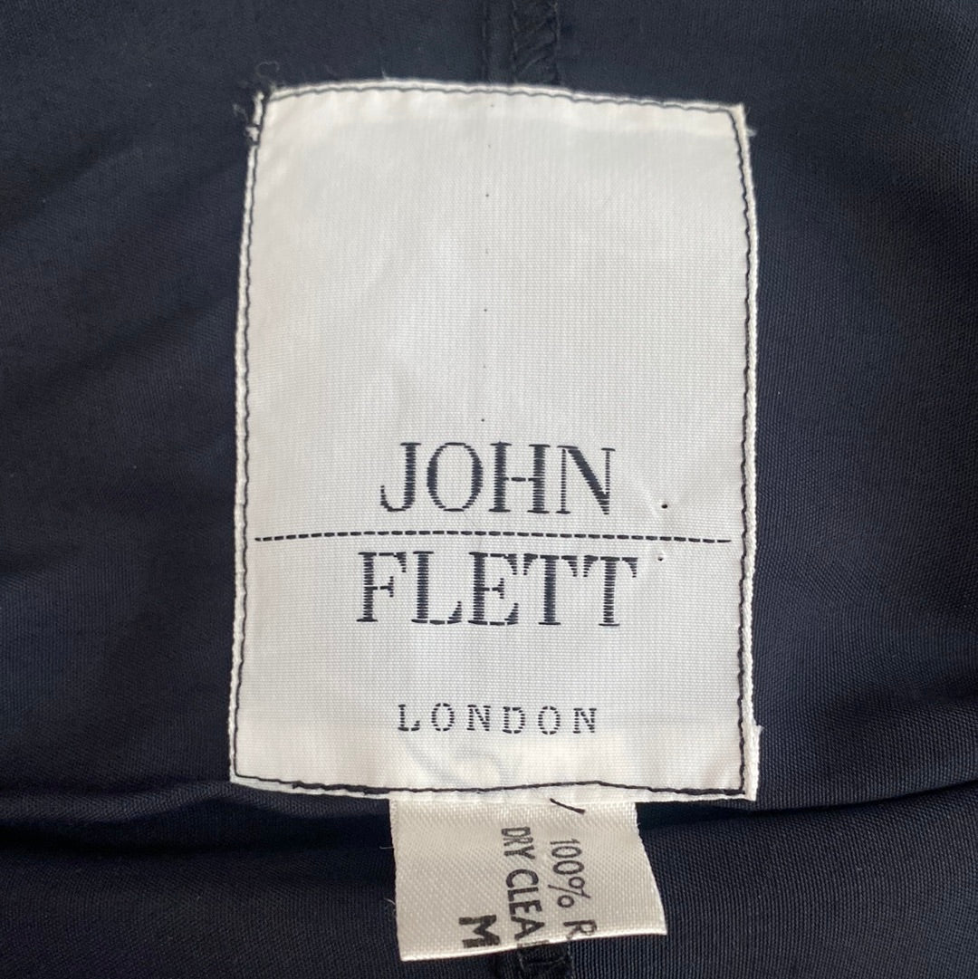 John Flett A/W88 Black Draped Blouse