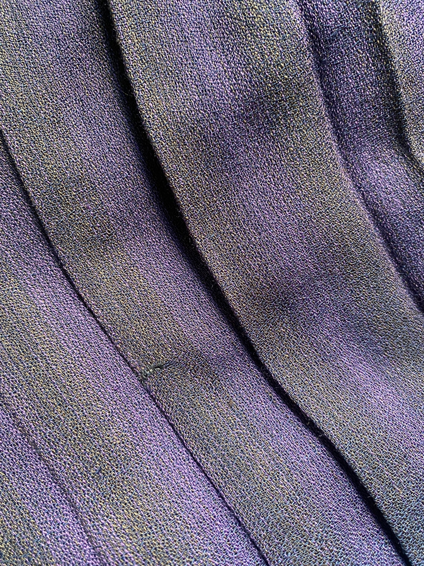 Nanni Strada Purple Wool Voile Trouser Kilt