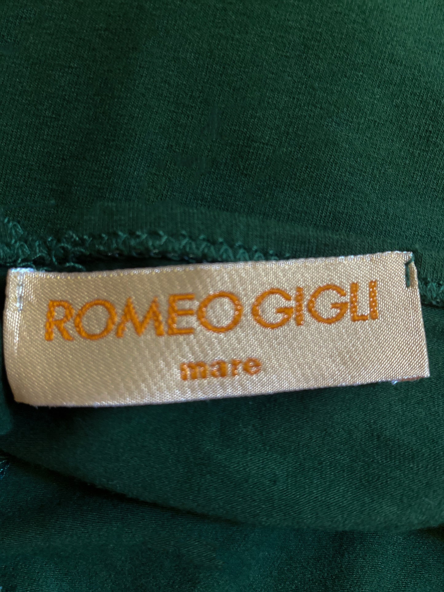 Romeo Gigli Mare Dark Green Two Piece Circa 90s