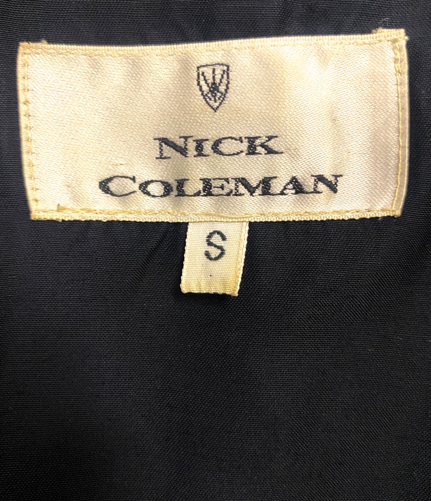 Nick Coleman Black Corset Waist Dress