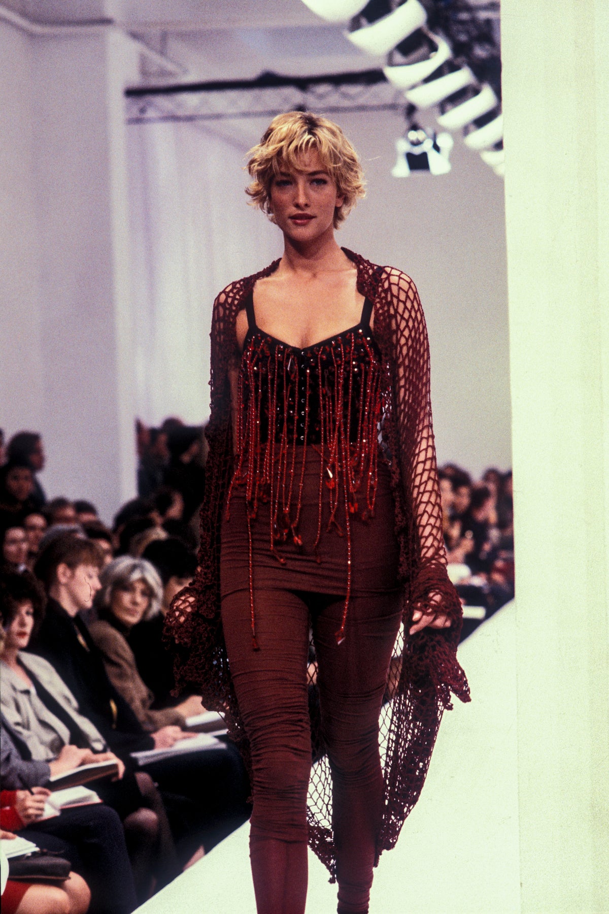 Dolce & Gabbana 1990 Handmade Silk Crochet Cardigan