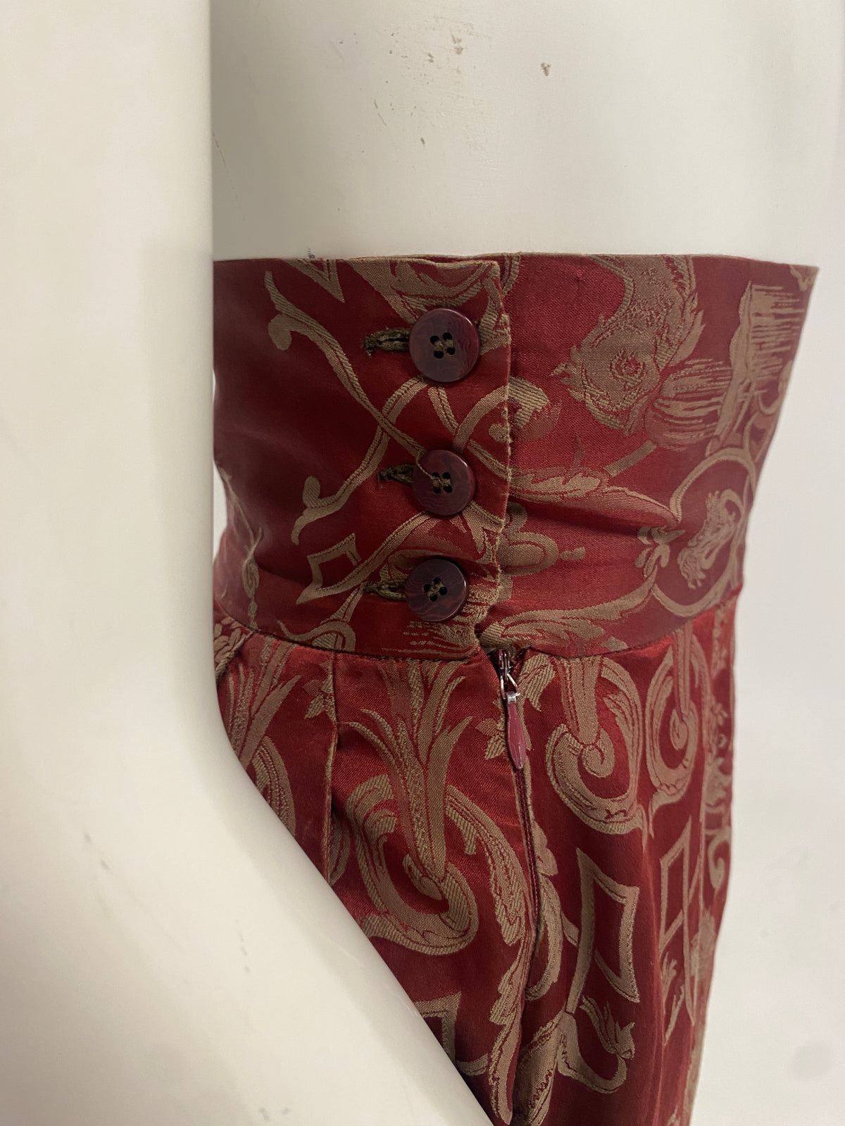 Callaghan by Romeo Gigli 1989 Baroque Jacquard Trousers