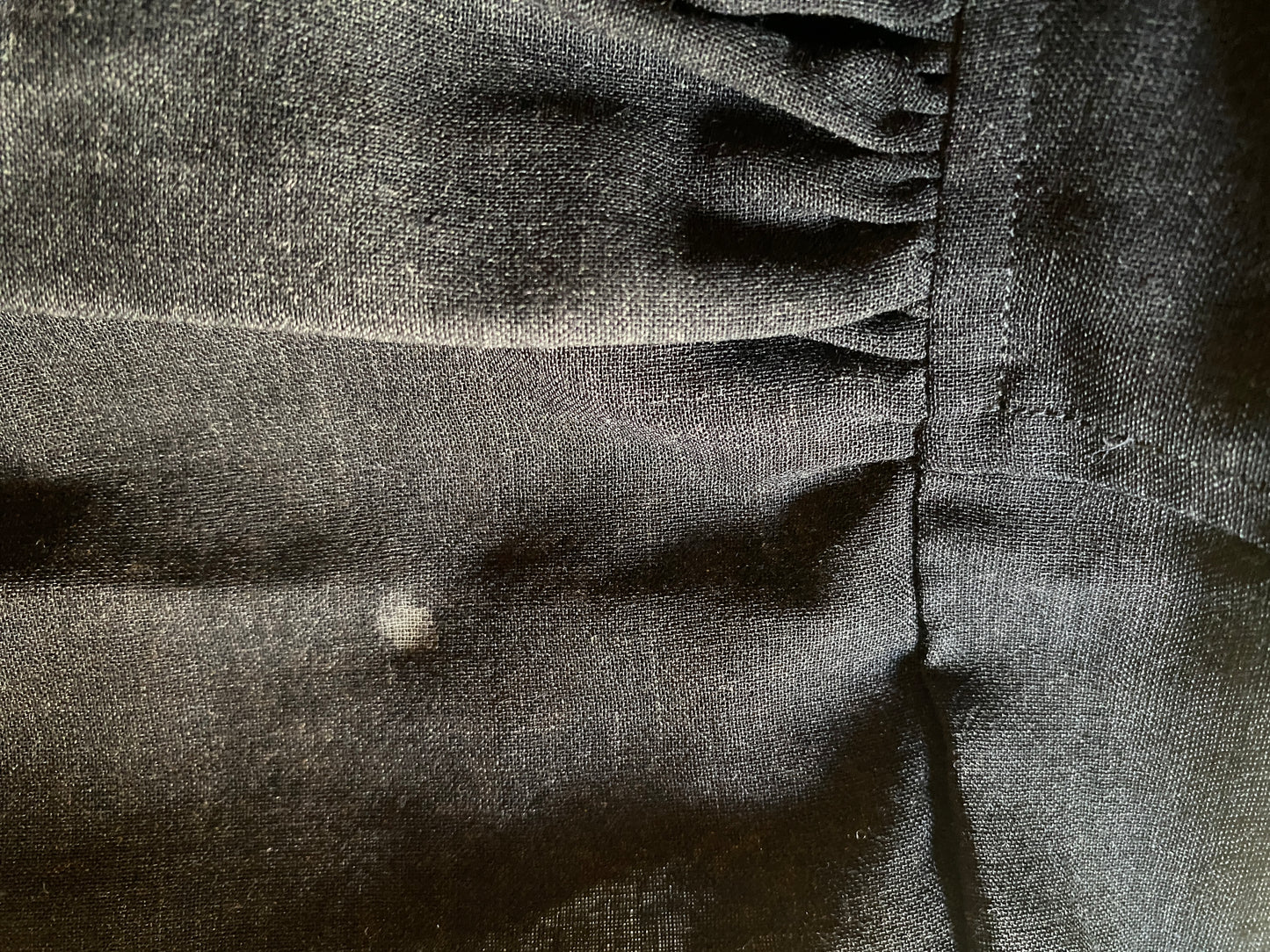 Callaghan Charcoal Wool Lawn Babydoll Dress RESERVED