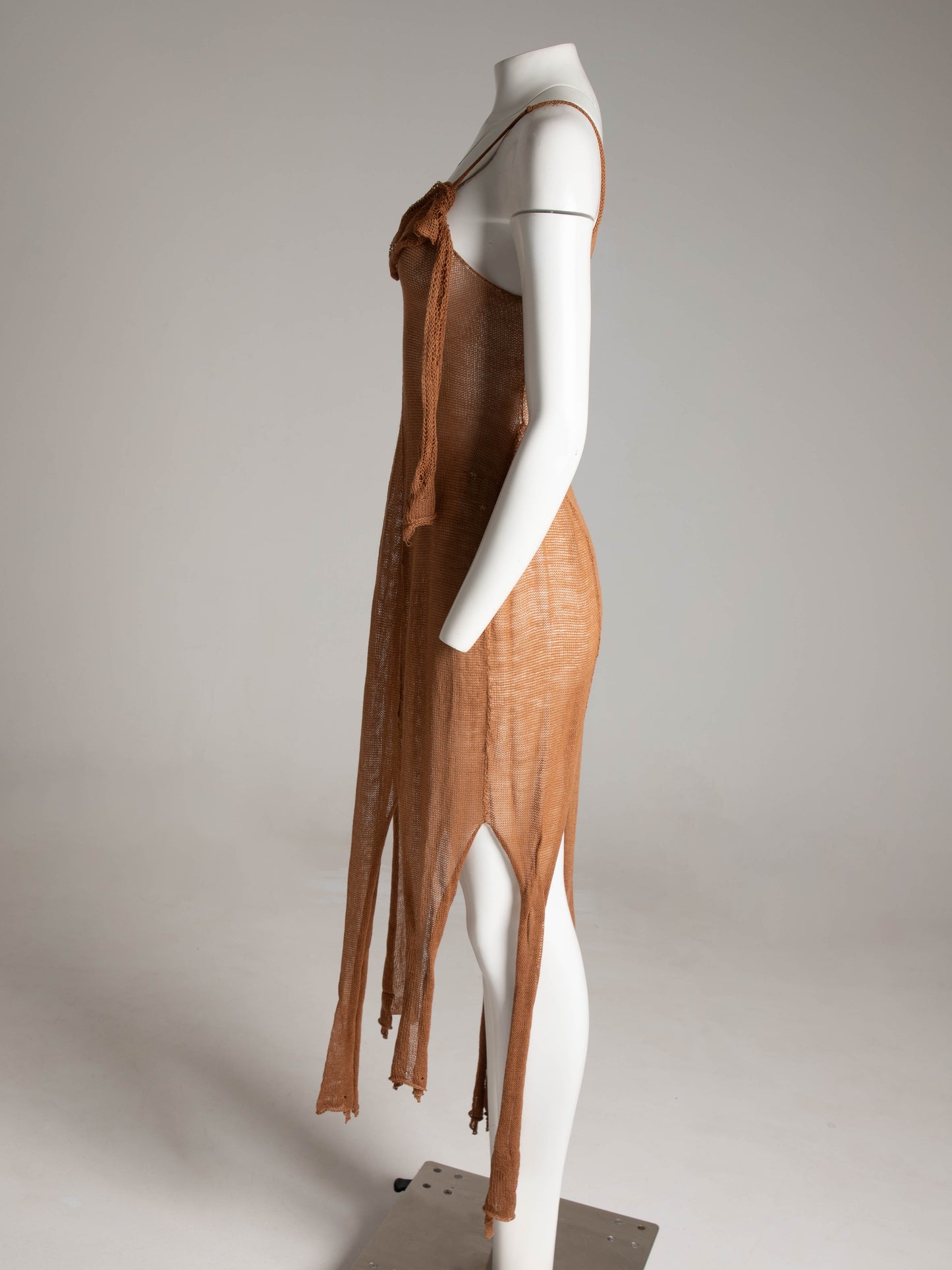 Palimpsist Shetland Fern Dress in Rust