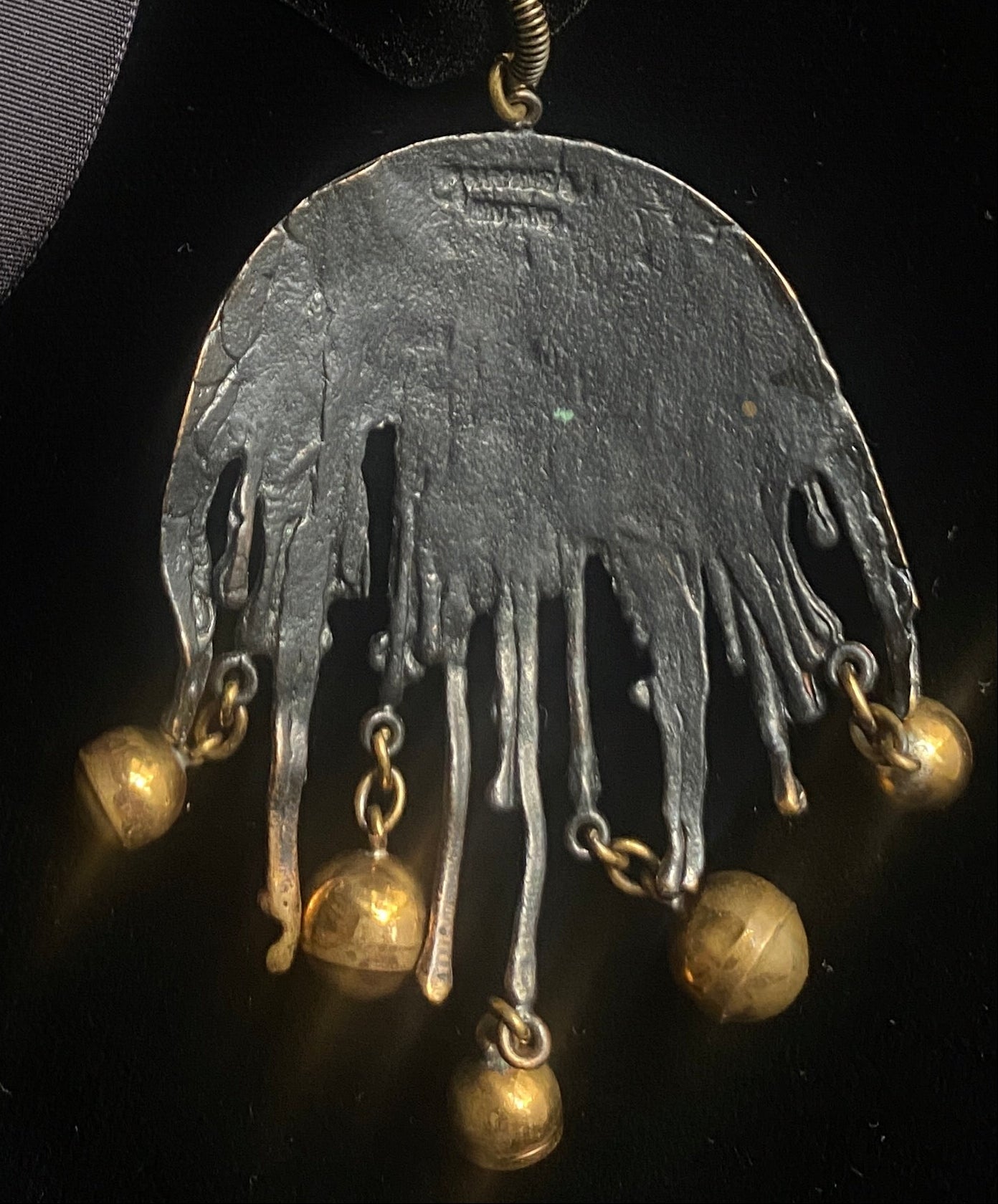 Pentti Sarpaneva Modernist Brass Pedant Circa 70s