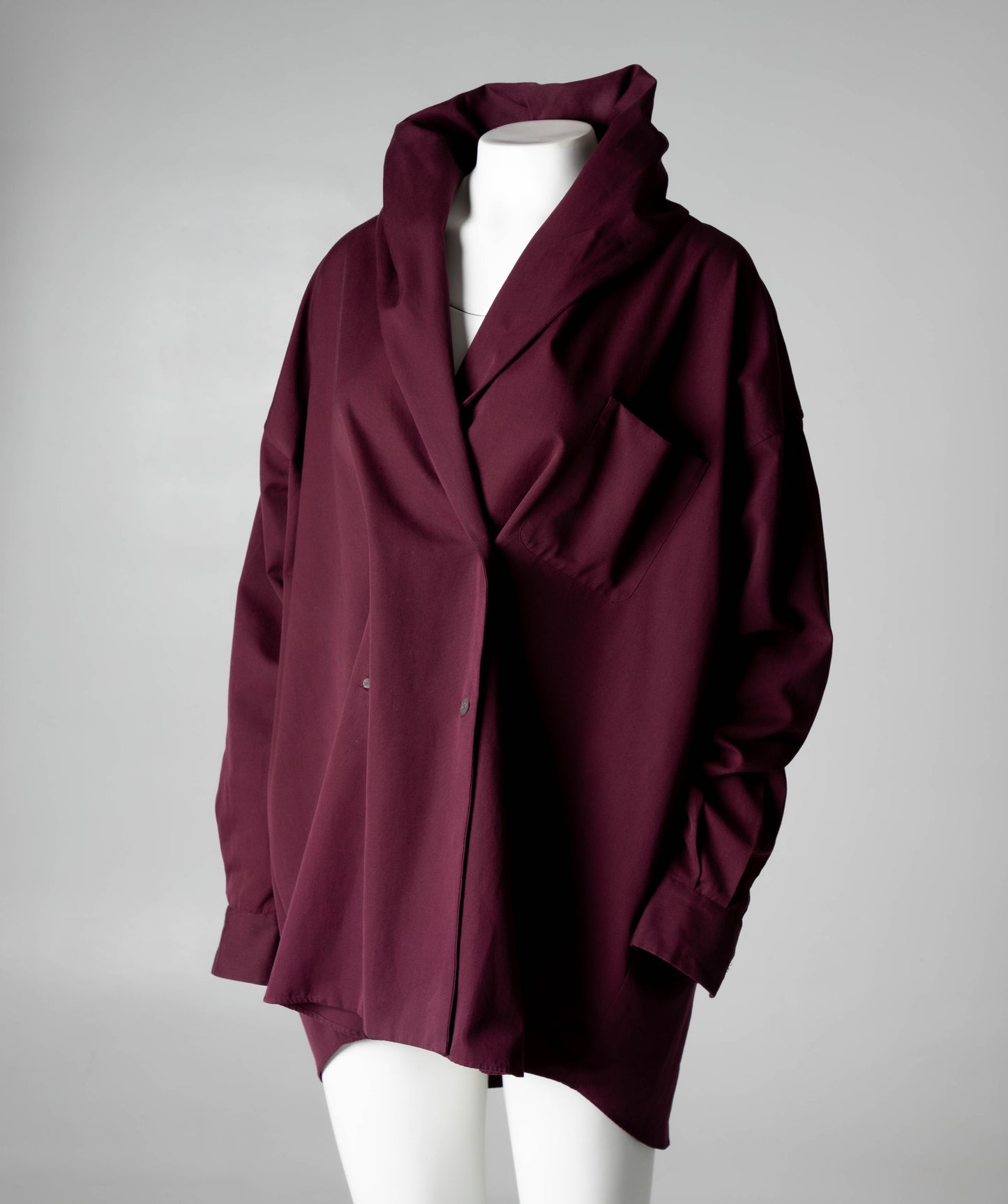 Romeo Gigli Burgundy Double Breasted Jacket