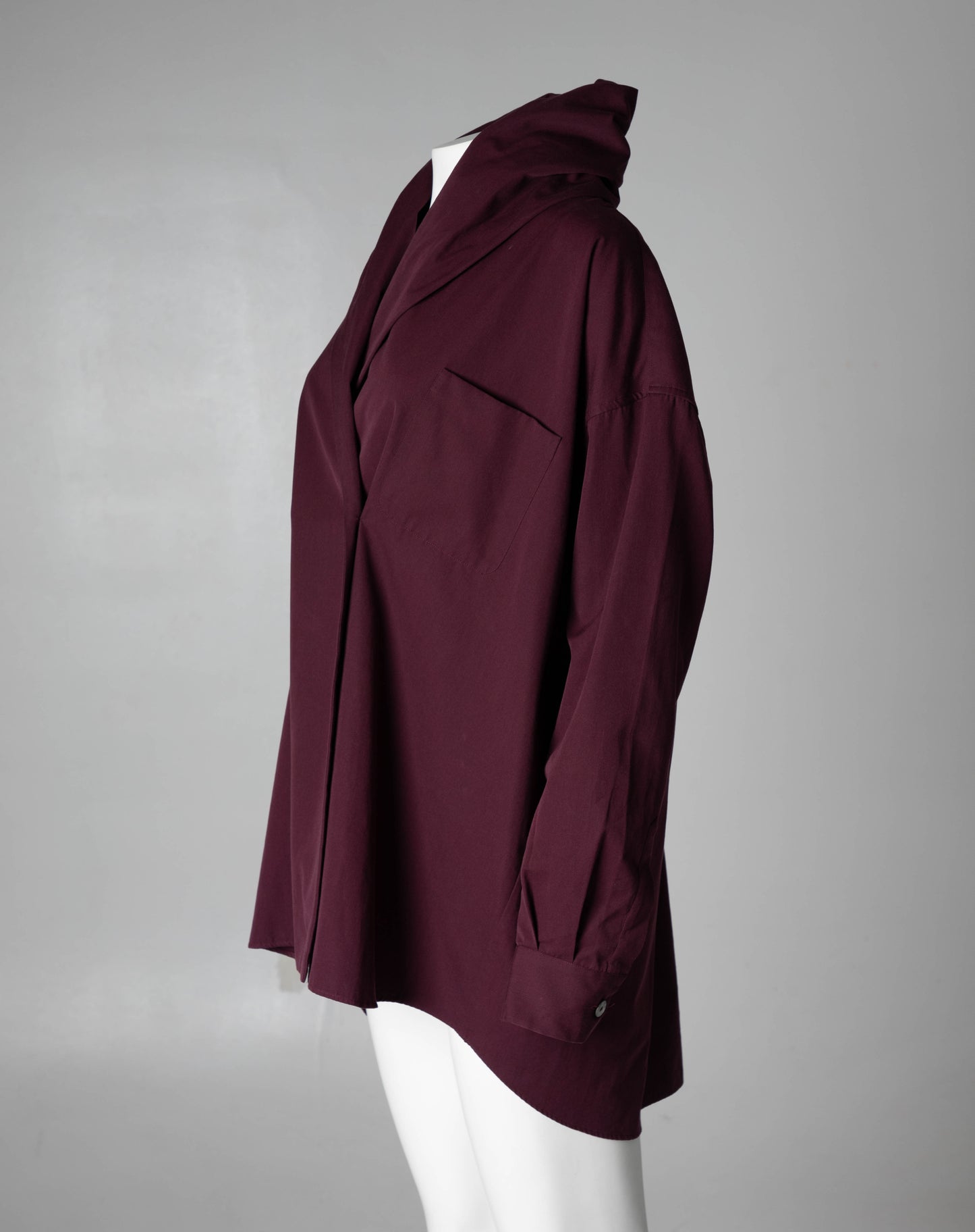 Romeo Gigli Burgundy Double Breasted Jacket