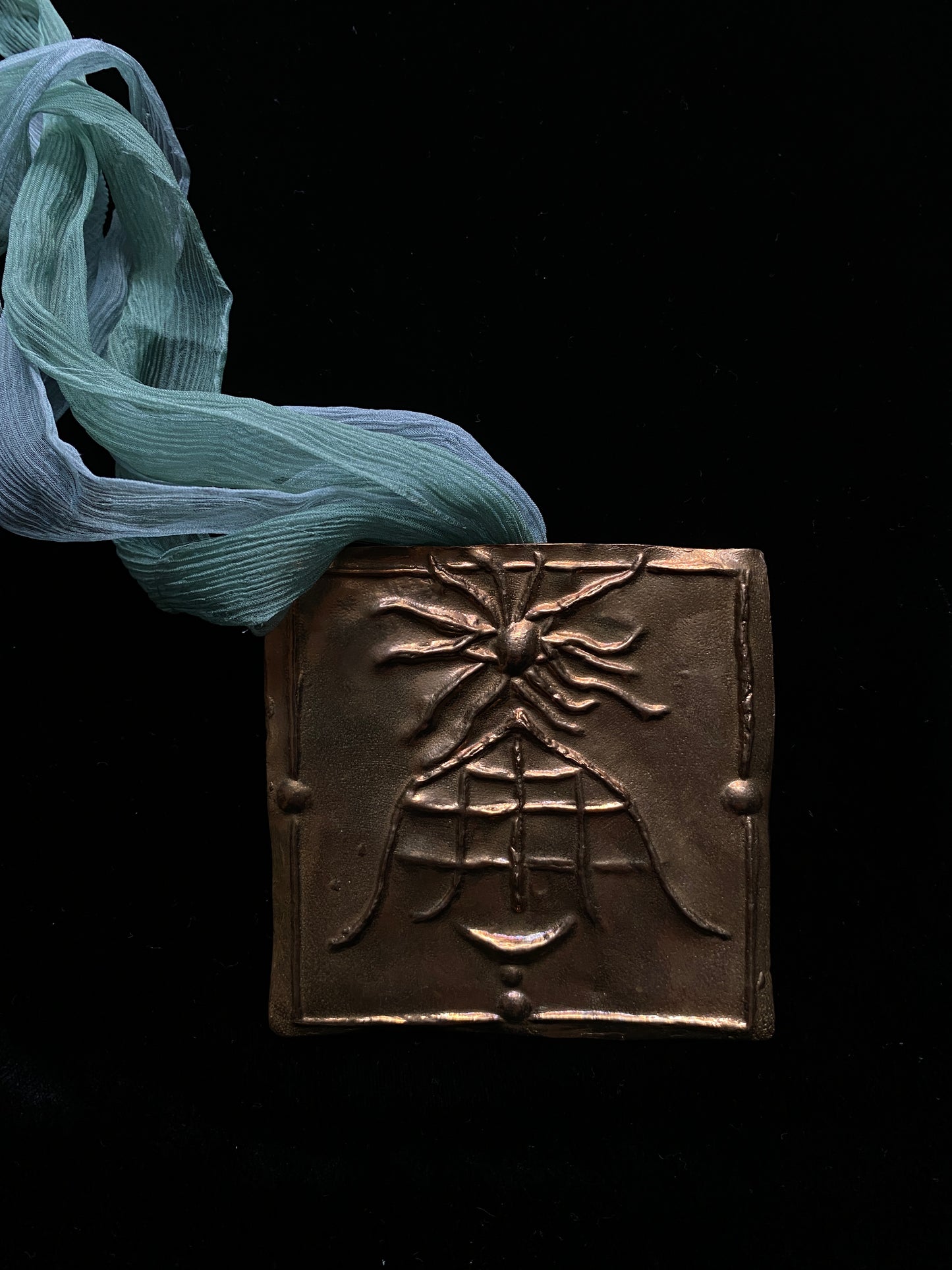 Elizaveta Alyson Rubin A Fire Maiden’s Caged Cove Pendant