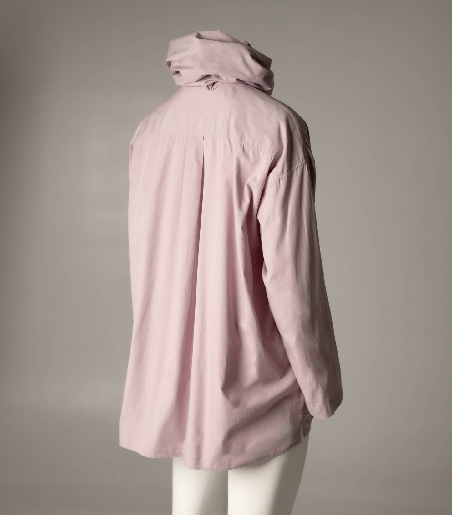 Romeo Gigli Lilac Draped Collar Shirt