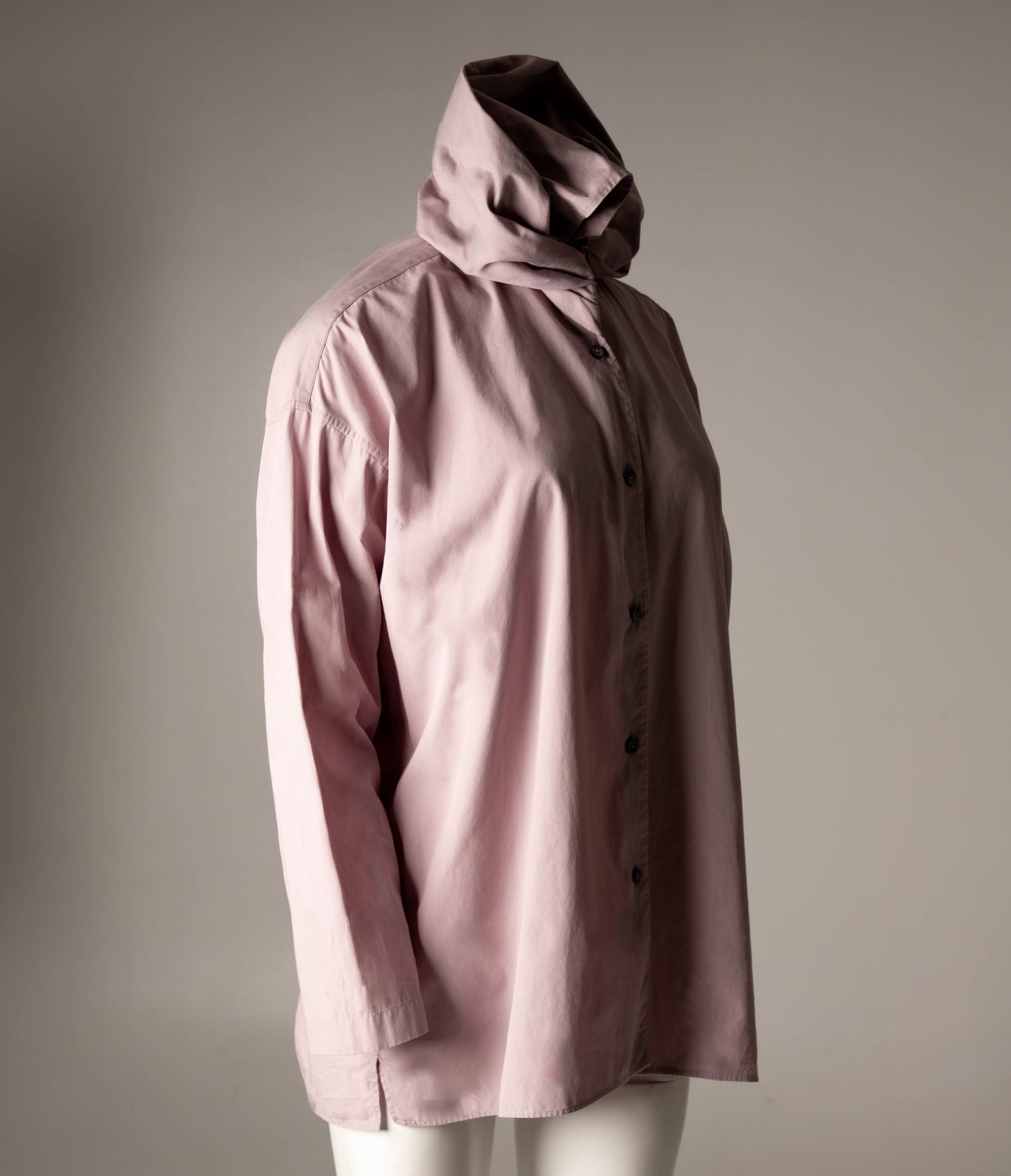 Romeo Gigli Lilac Draped Collar Shirt