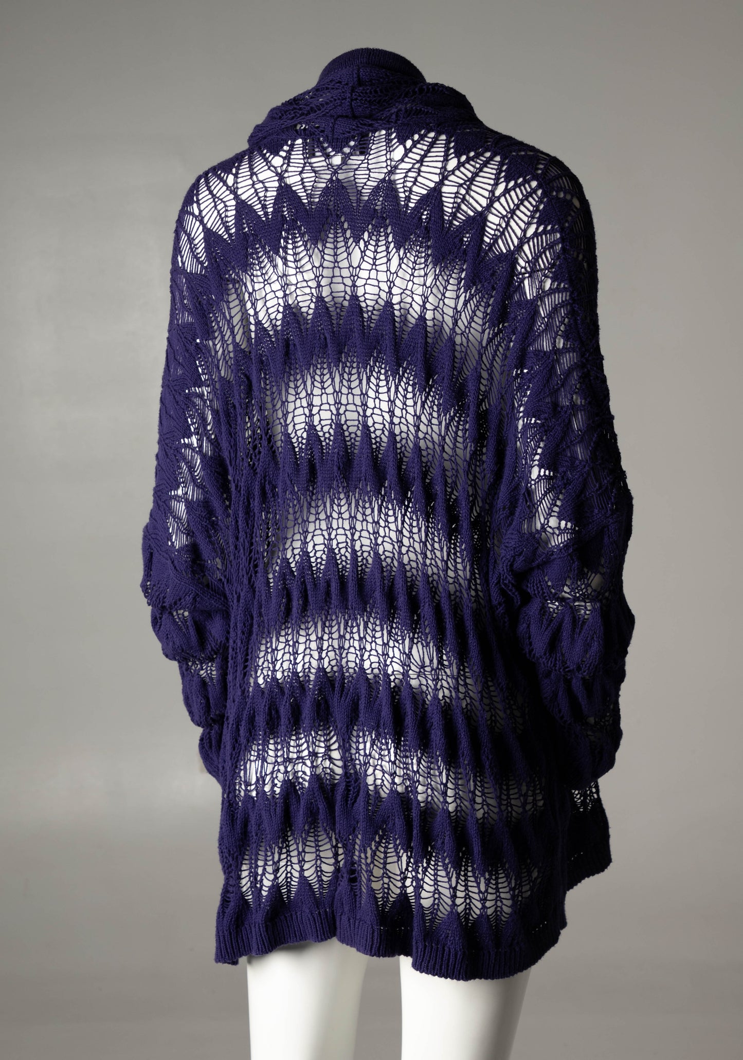 Callaghan by Romeo Gigli 1991 Purple Cardigan