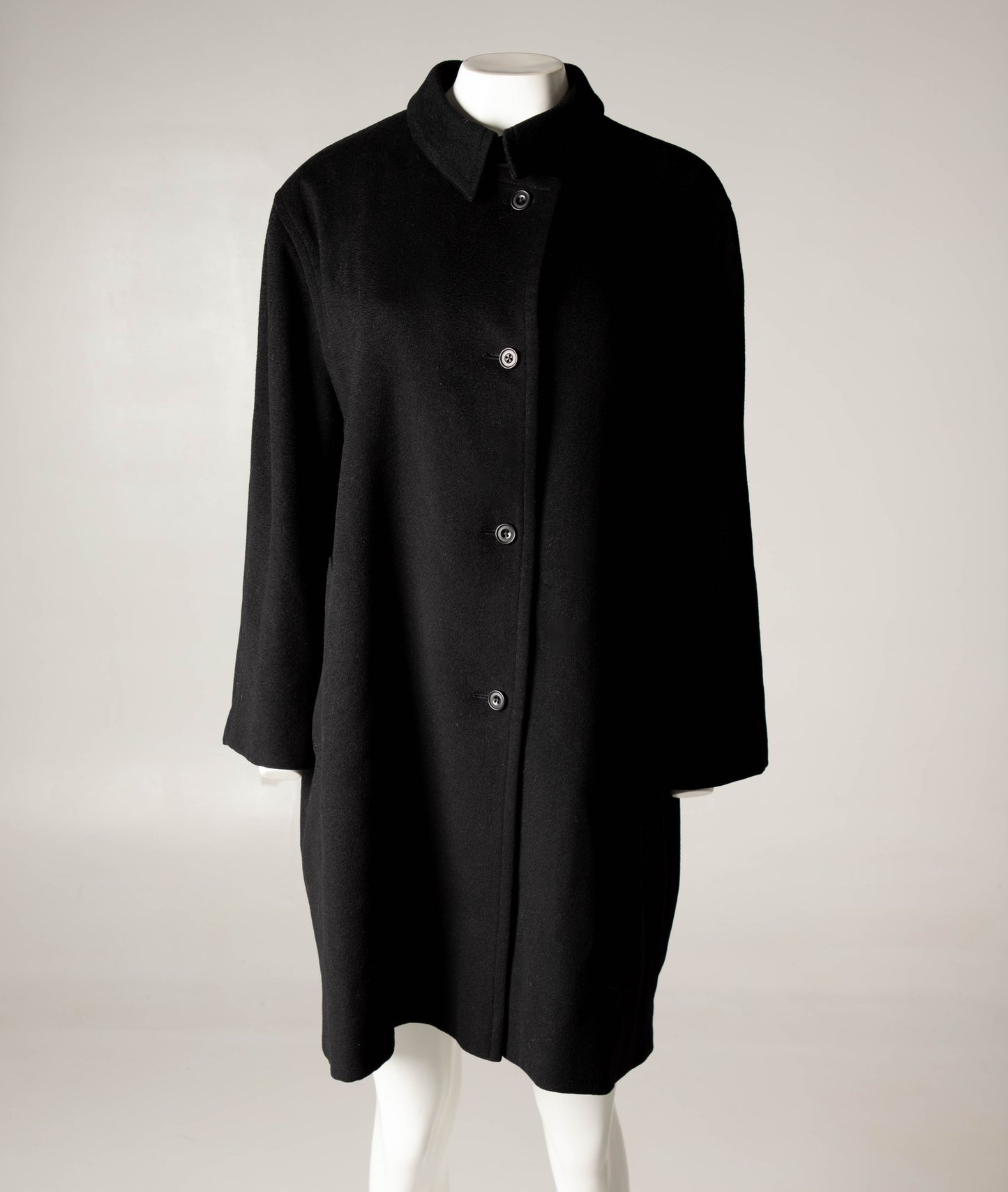 Culture Shock Koji Tatsuno Black Wool Coat