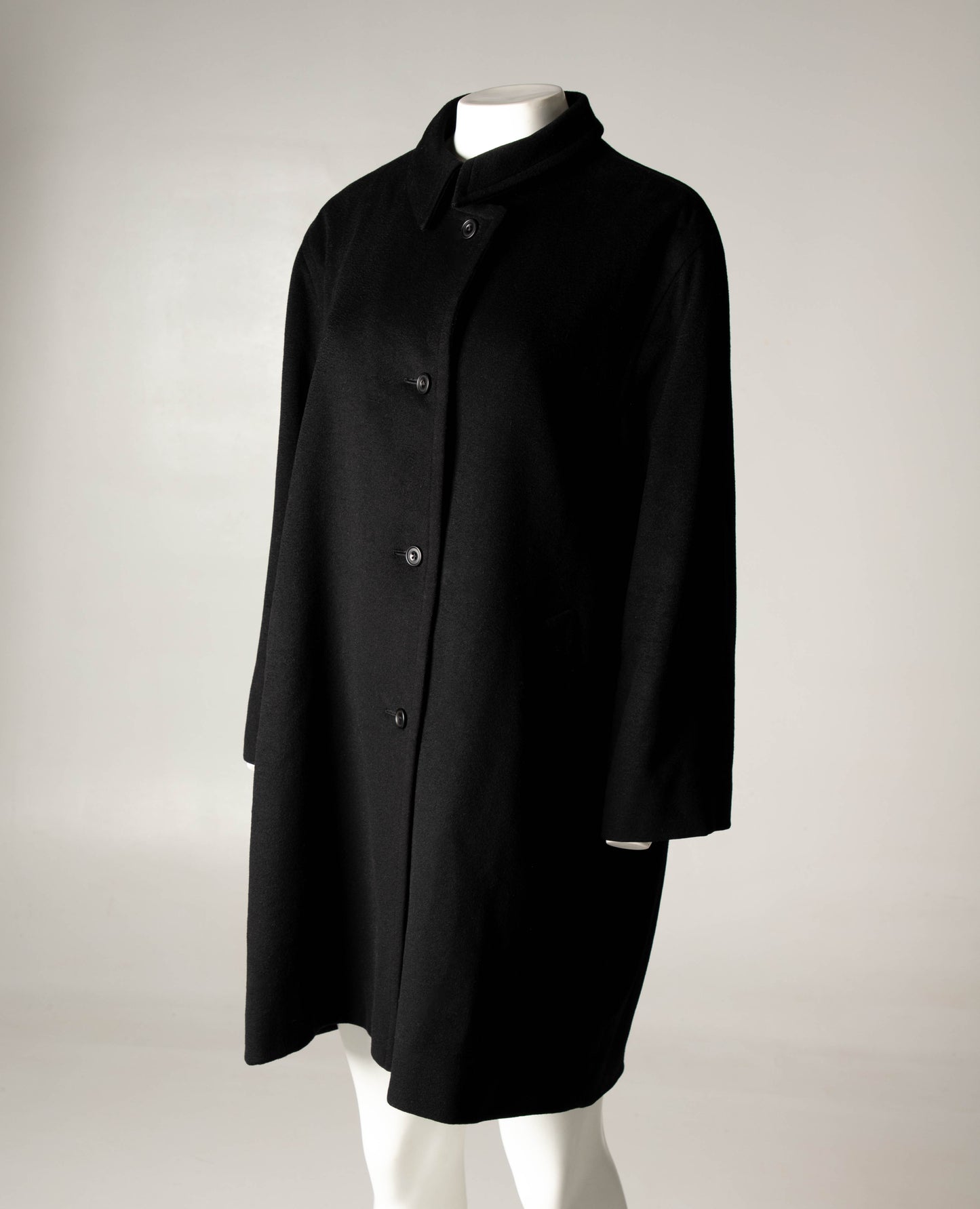 Culture Shock Koji Tatsuno Black Wool Coat