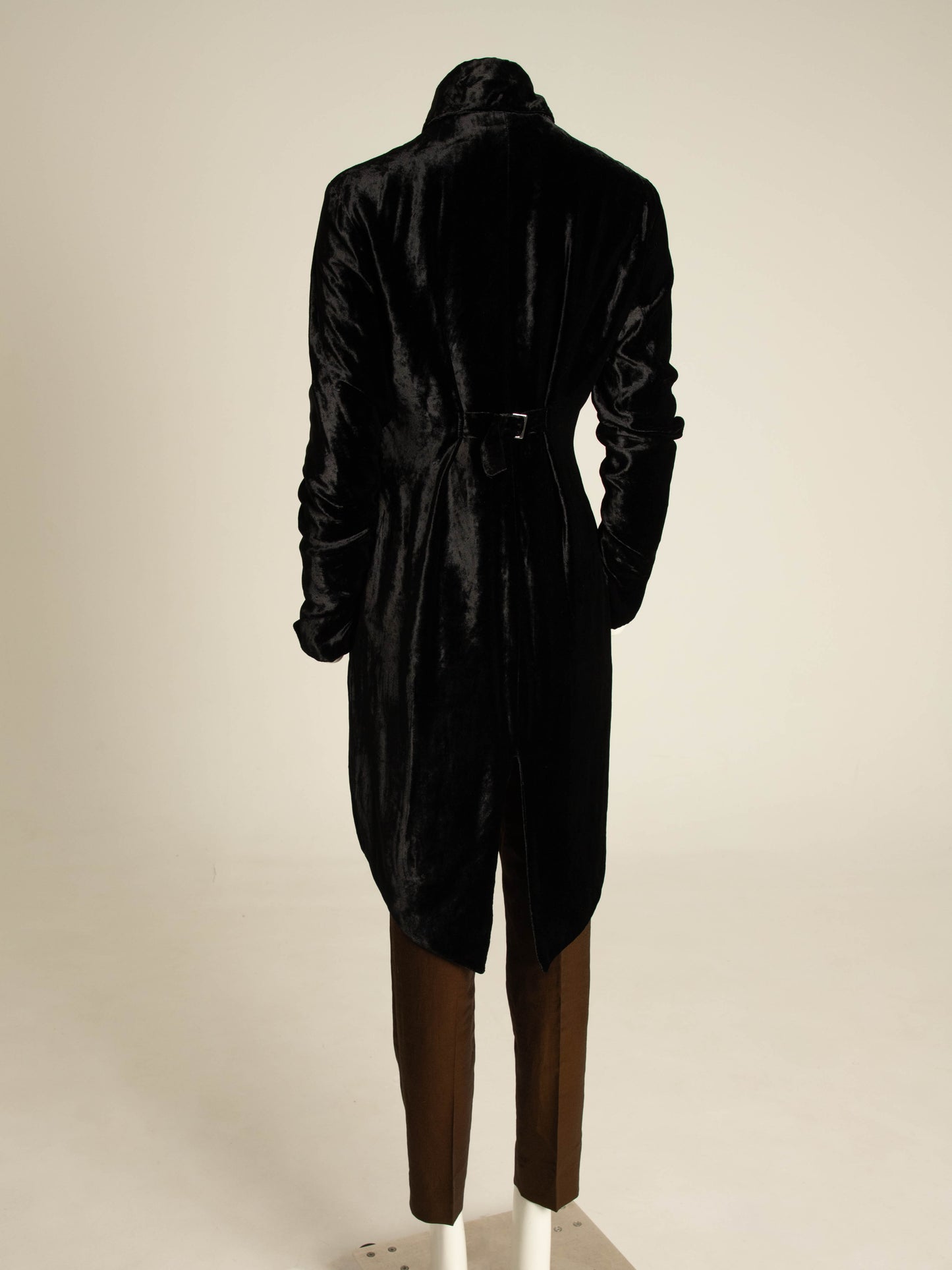 Romeo Gigli 1995 Black Silk Velvet Jacket