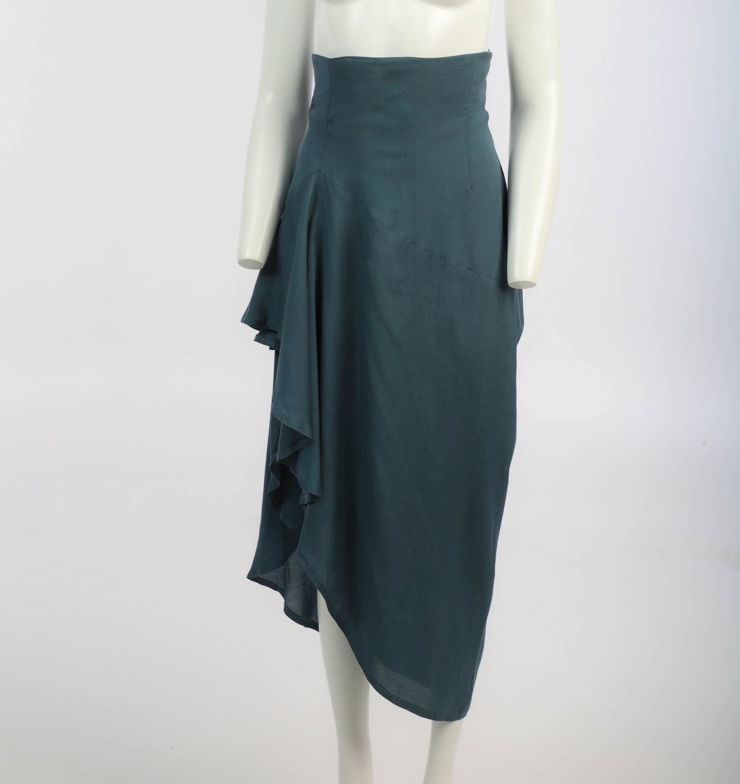 John Flett A/W88 Blue Waterfall Skirt