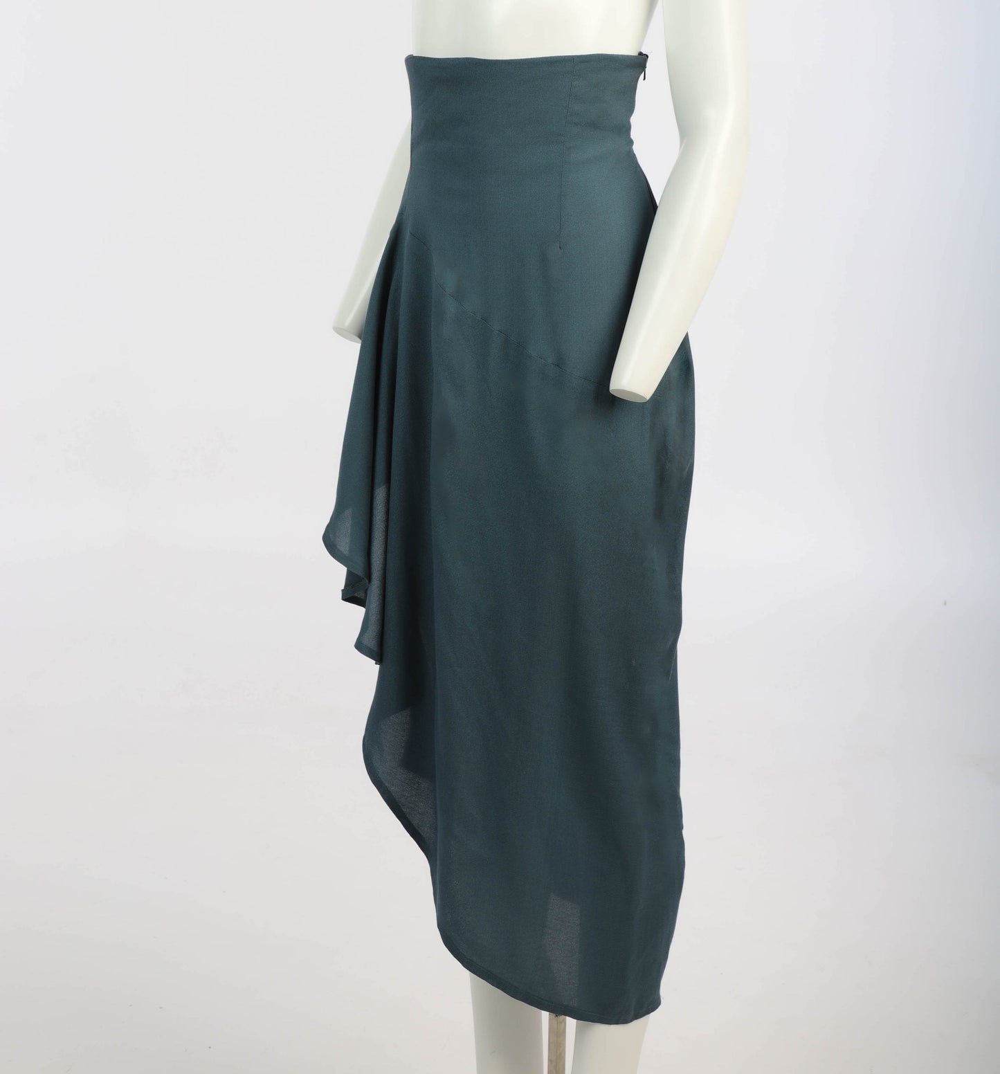 John Flett A/W88 Blue Waterfall Skirt