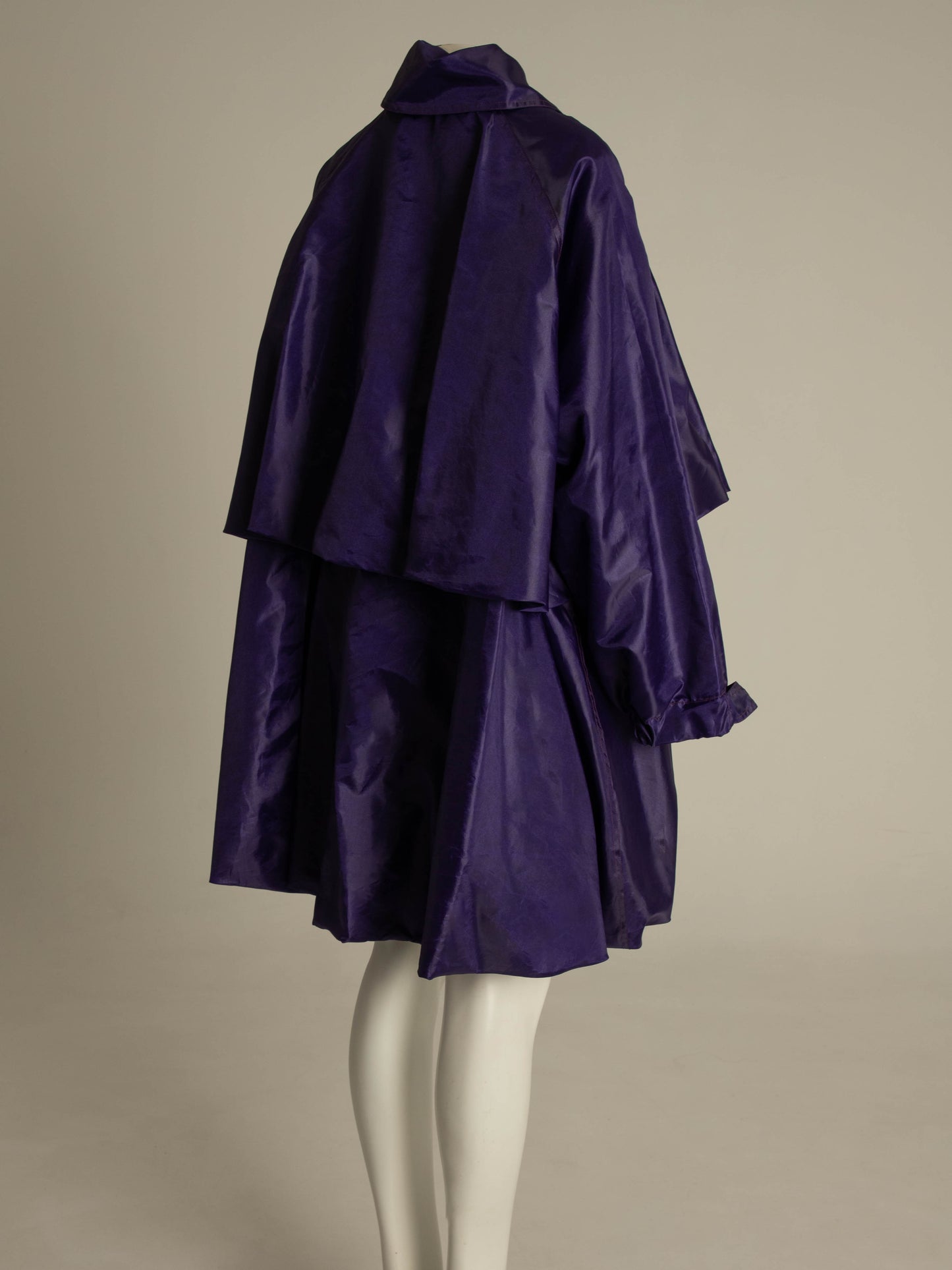 Romeo Gigli - G Gigli Dark Purple Wind Coat