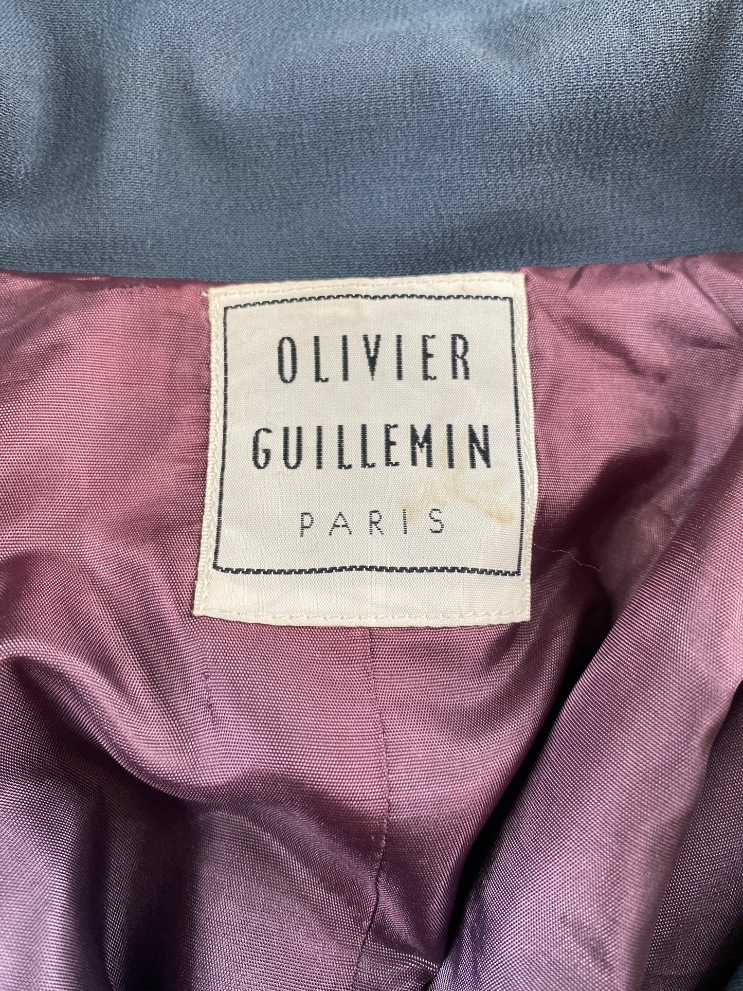 Olivier Guillemin Teal Green Coat