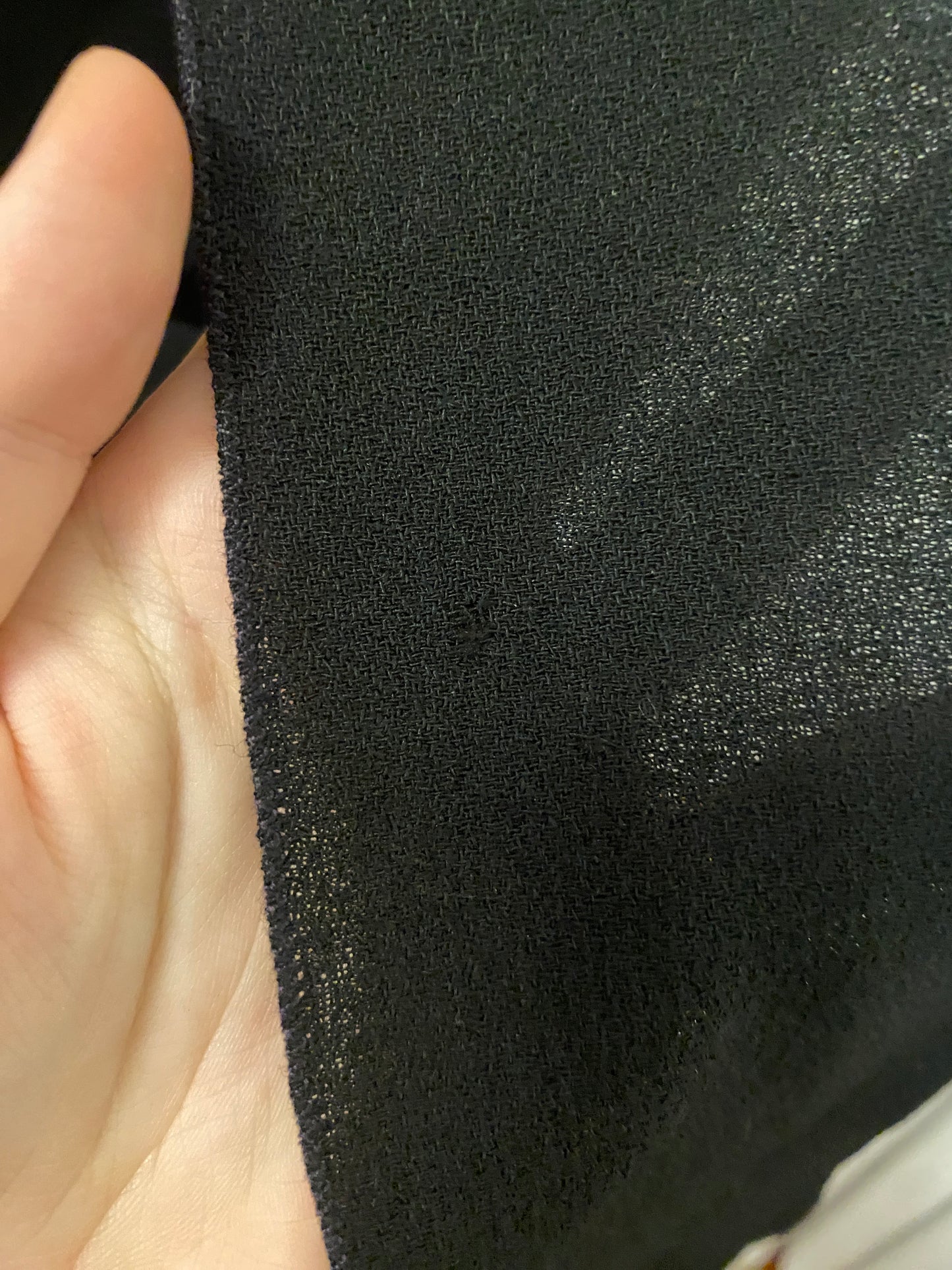 Chloé Karl Lagerfeld era Black Wool Crepe Jacket