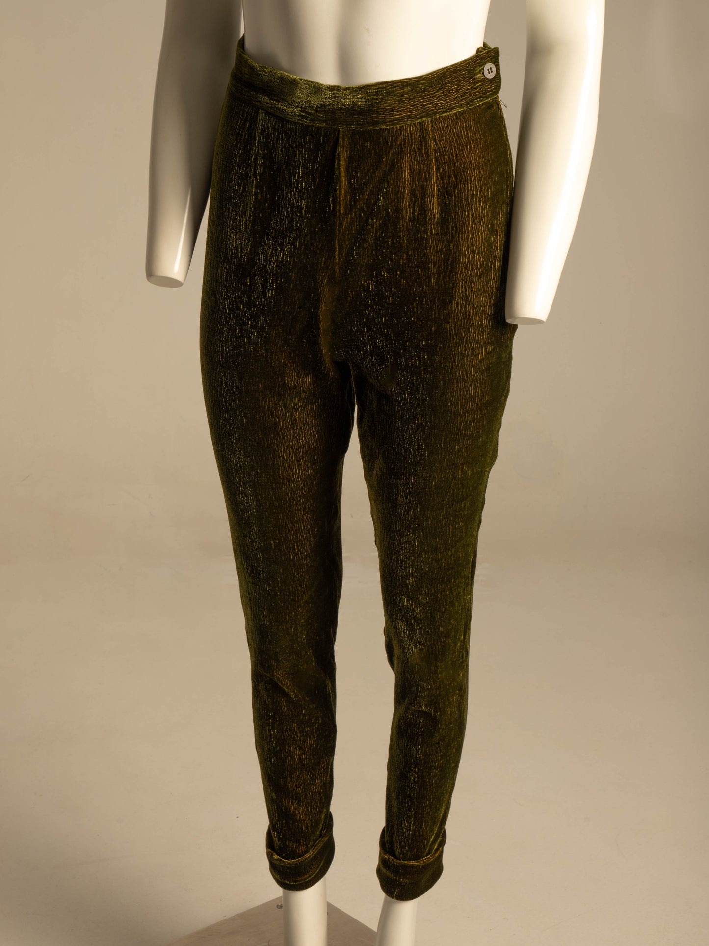 Callaghan Romeo Gigli Green Velvet Trousers