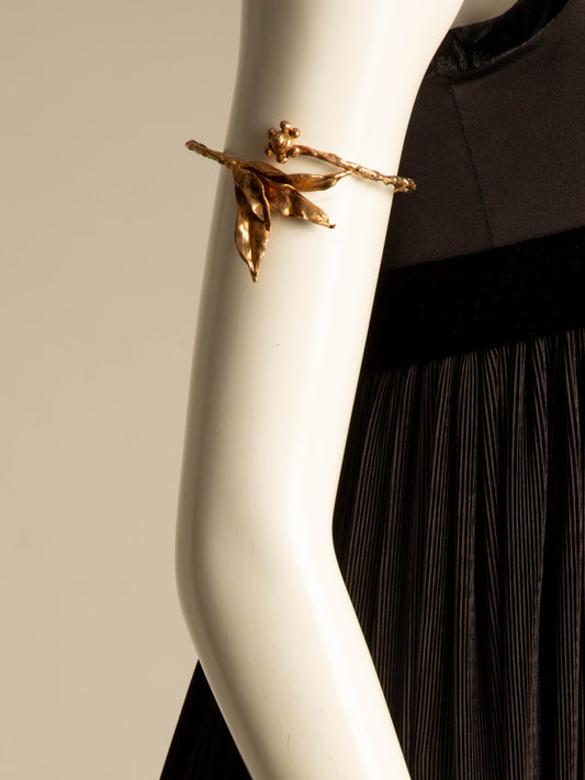 Elizaveta Alyson Rubin Budding Tendril Upper Arm Cuff