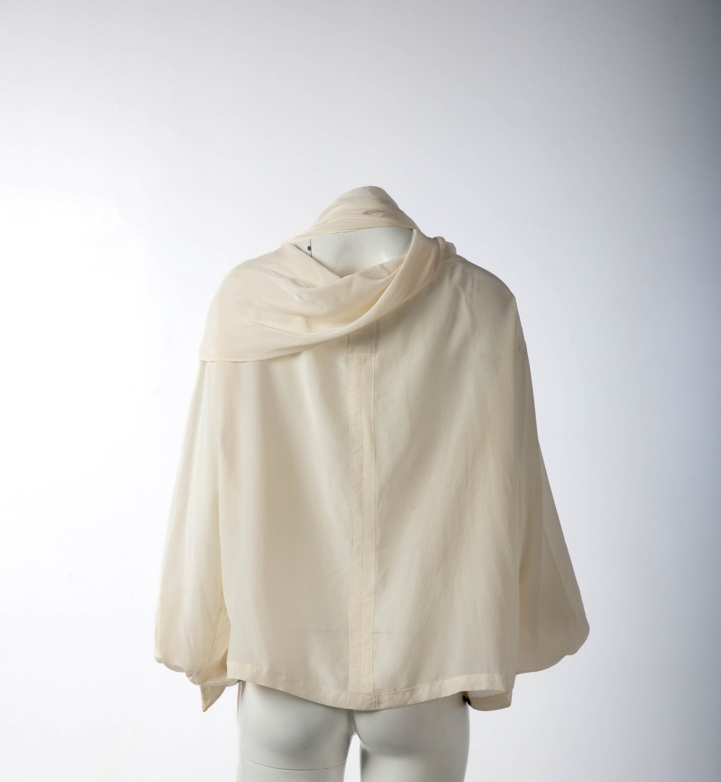 Workers for Freedom Cream Silk Pirate Blouse