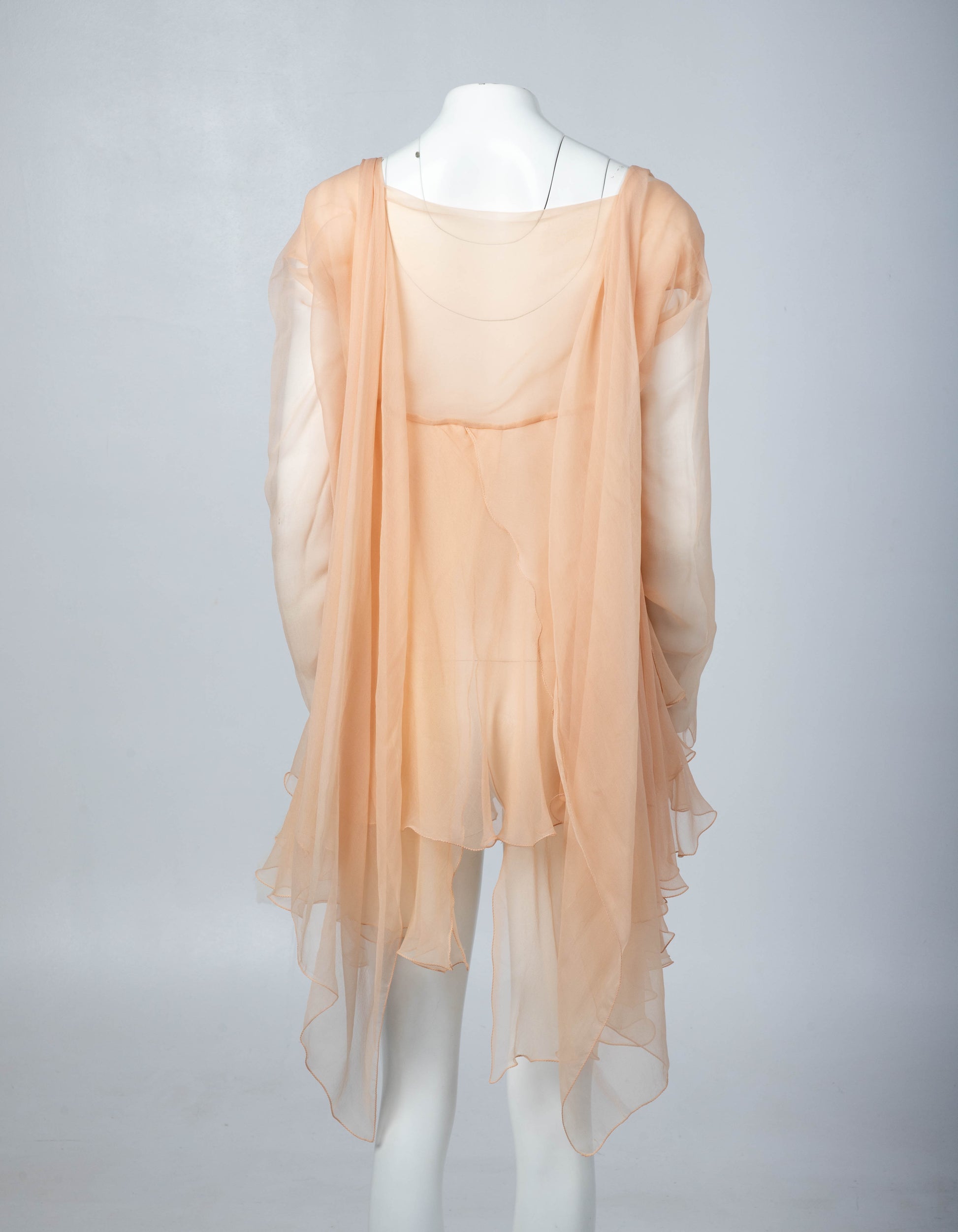 silk chiffon babydoll dress Kathryn Babydoll Dress - Flora